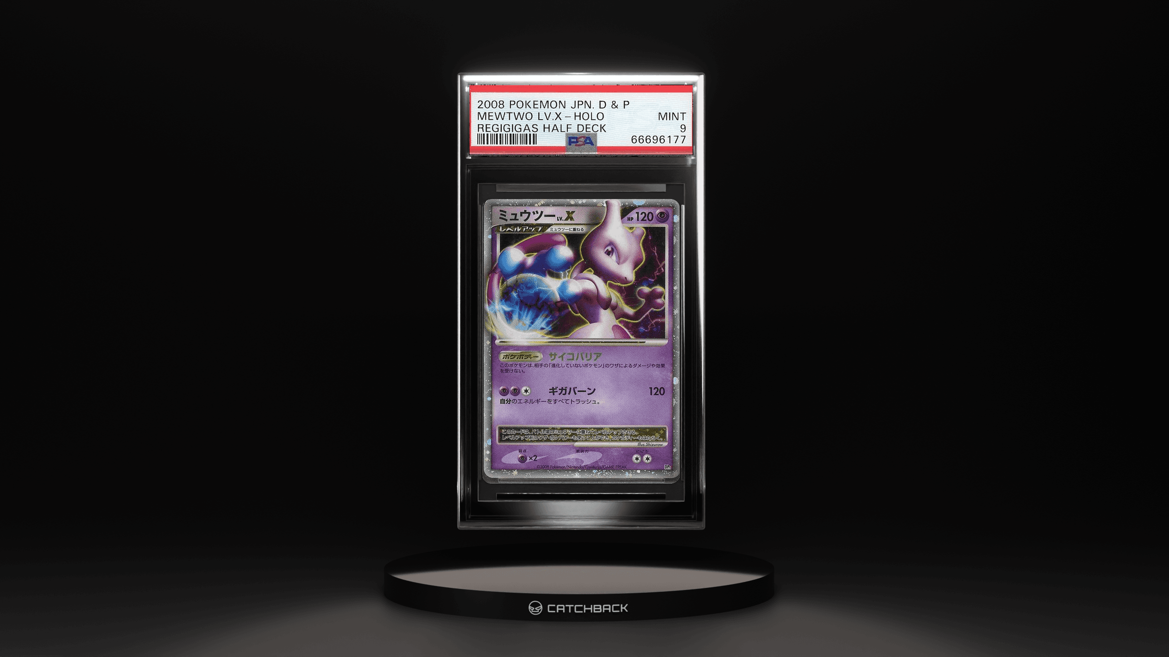 Mewtwo Lv.x-holo Regigigas Half Deck