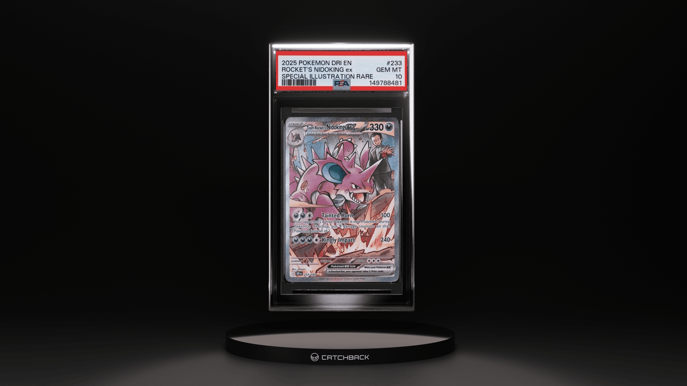 Rocket's Nidoking Ex Special Illustration Rare