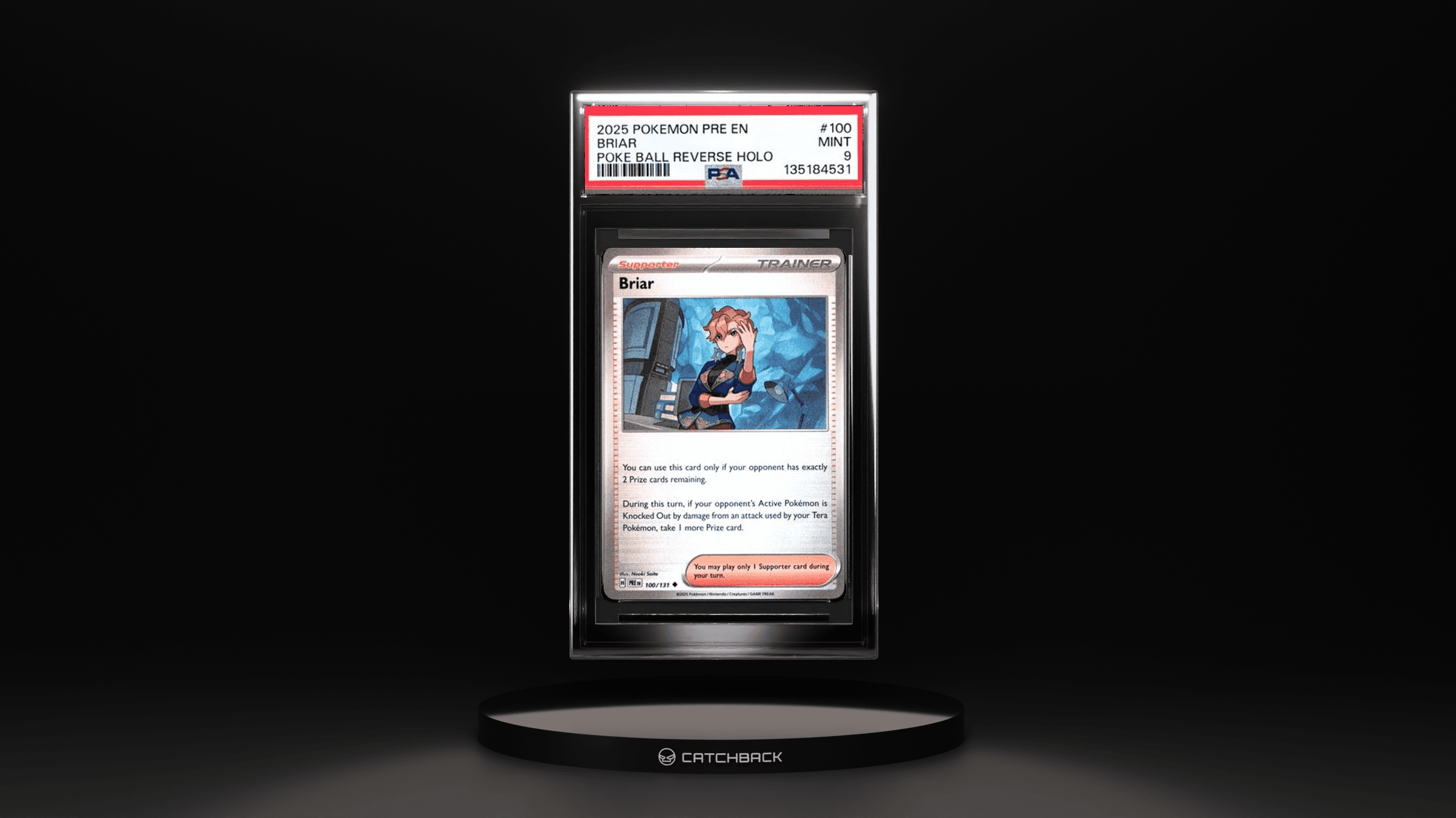 Briar Poke Ball Reverse Holo