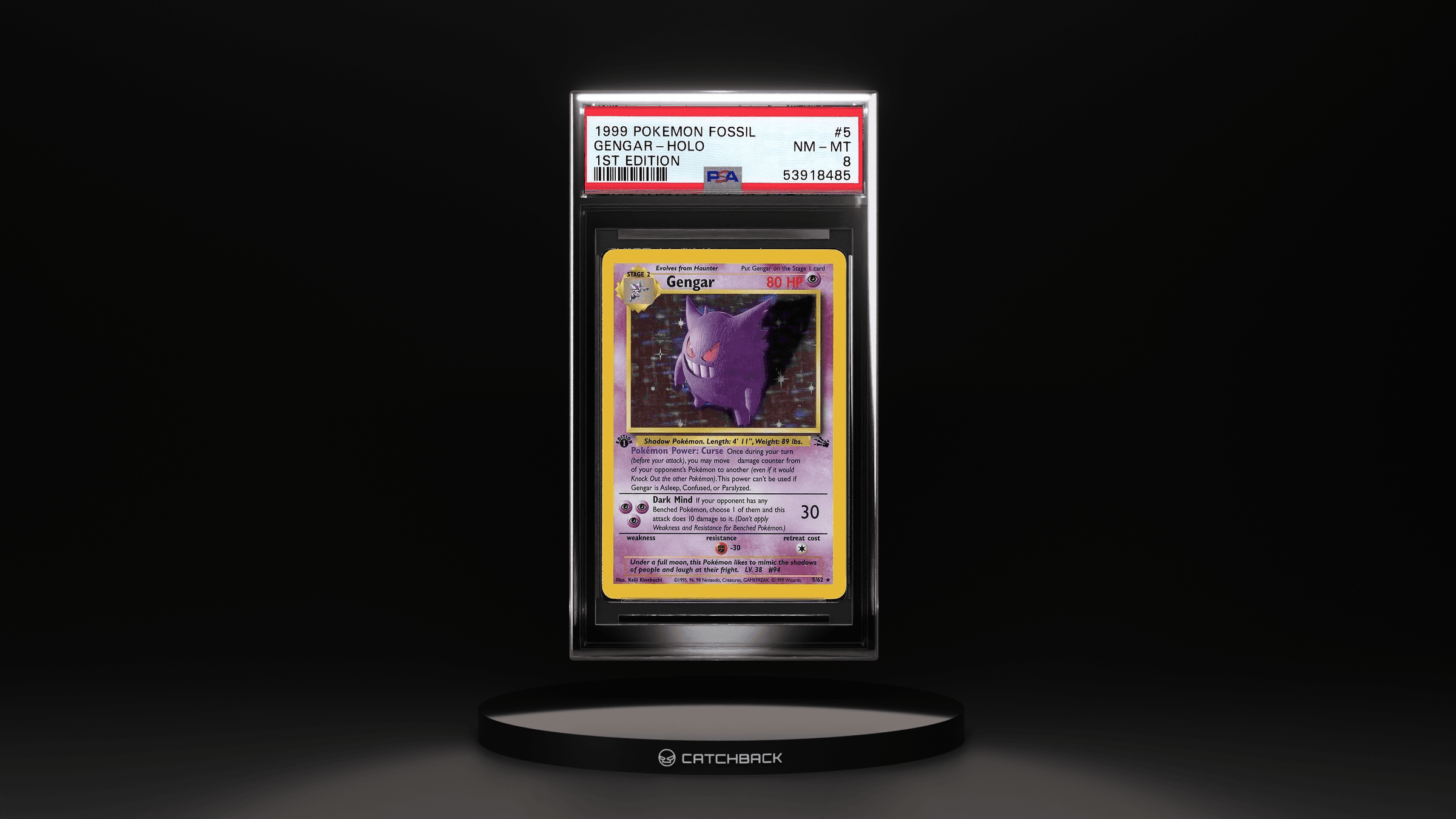 Gengar-holo 1st Edition