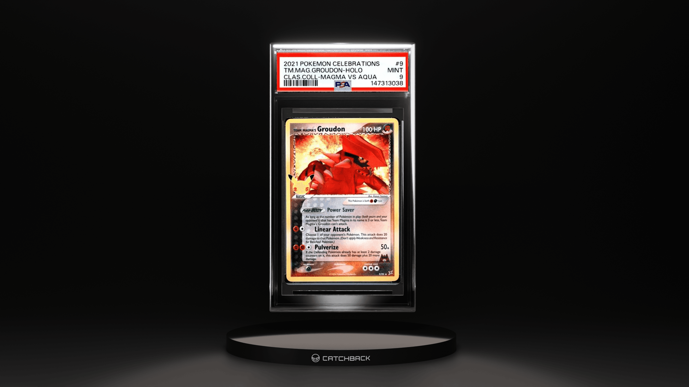 Tm.mag.groudon-holo Clas.coll-magma Vs Aqua