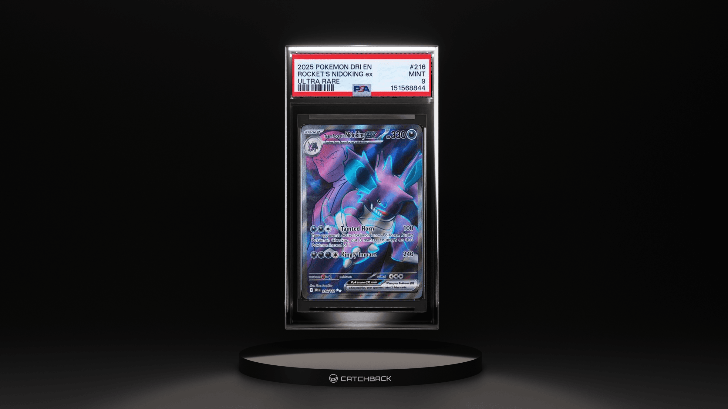 Rocket's Nidoking Ex Ultra Rare