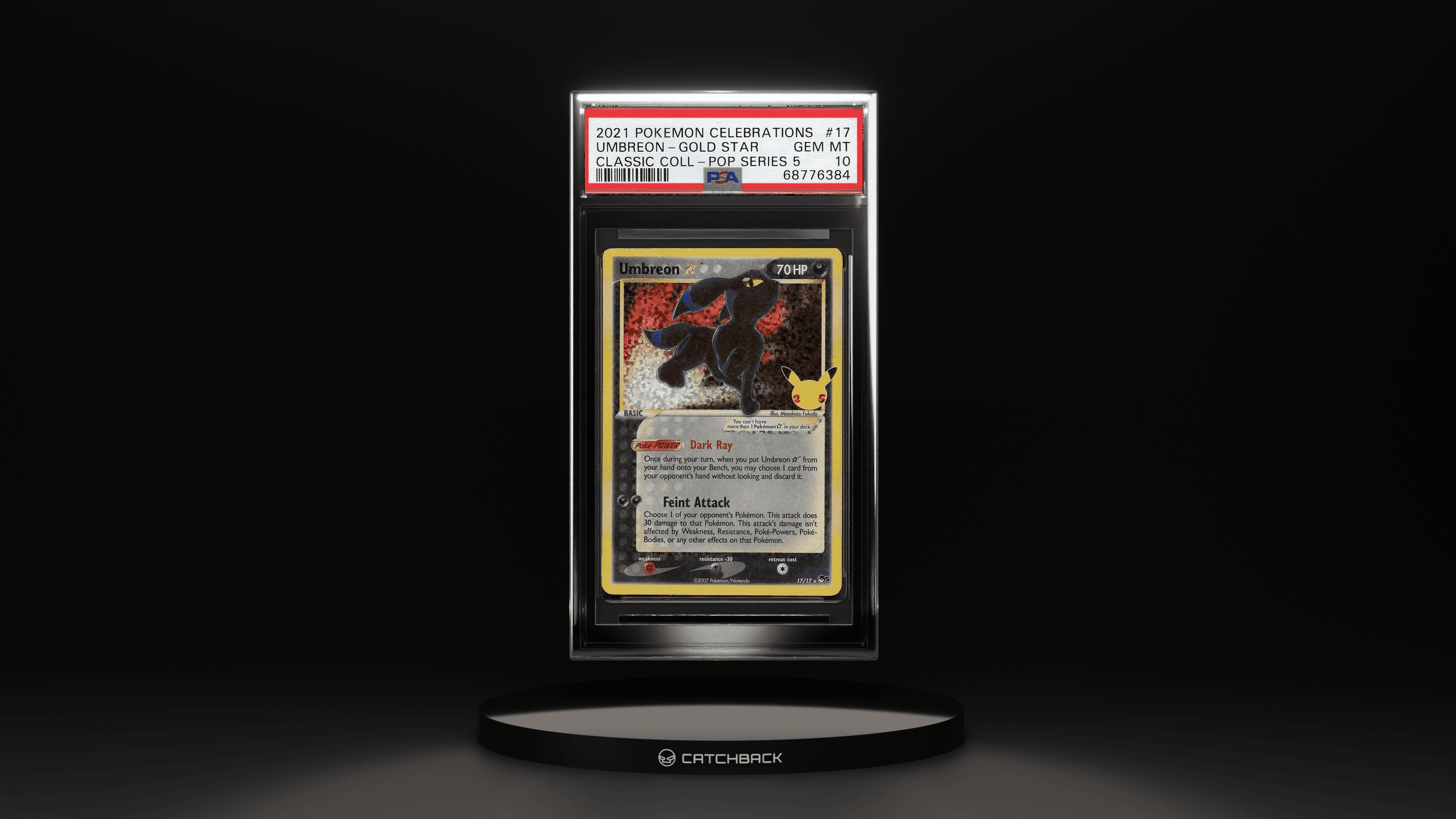 Umbreon-gold Star Classic Coll-pop Series 5
