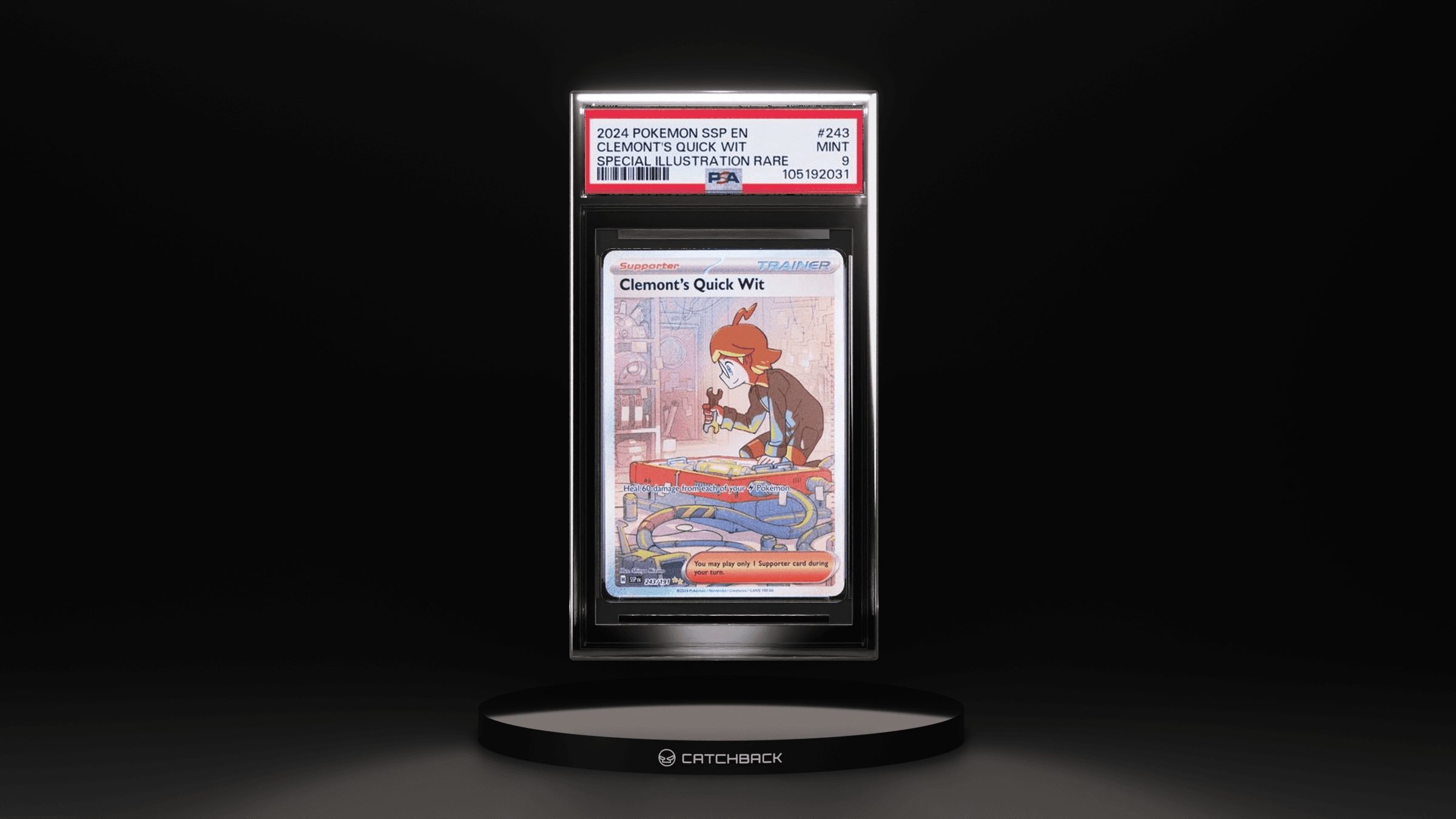 Clemont's Quick Wit Special Illustration Rare