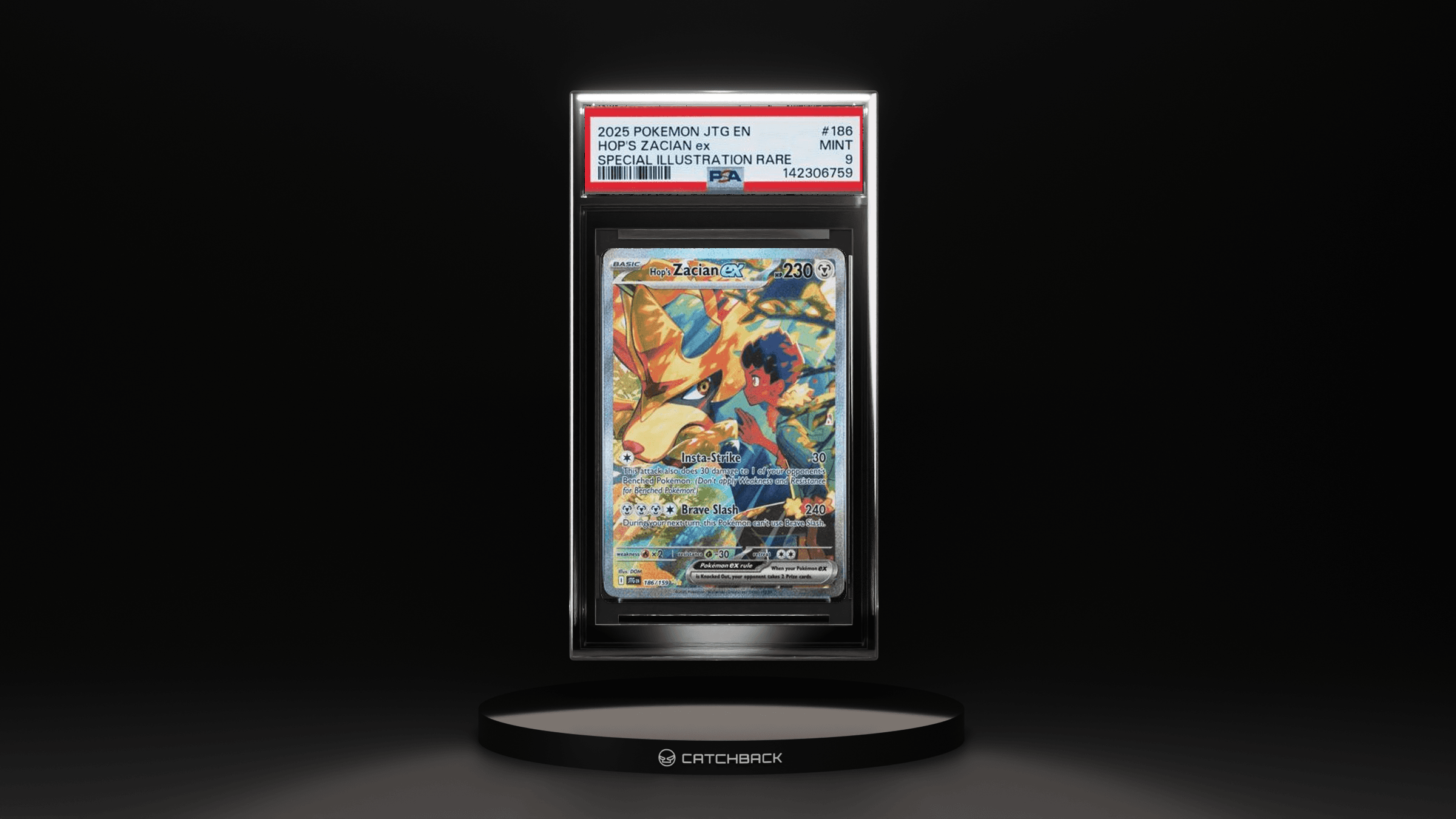 Hop's Zacian Ex Special Illustration Rare