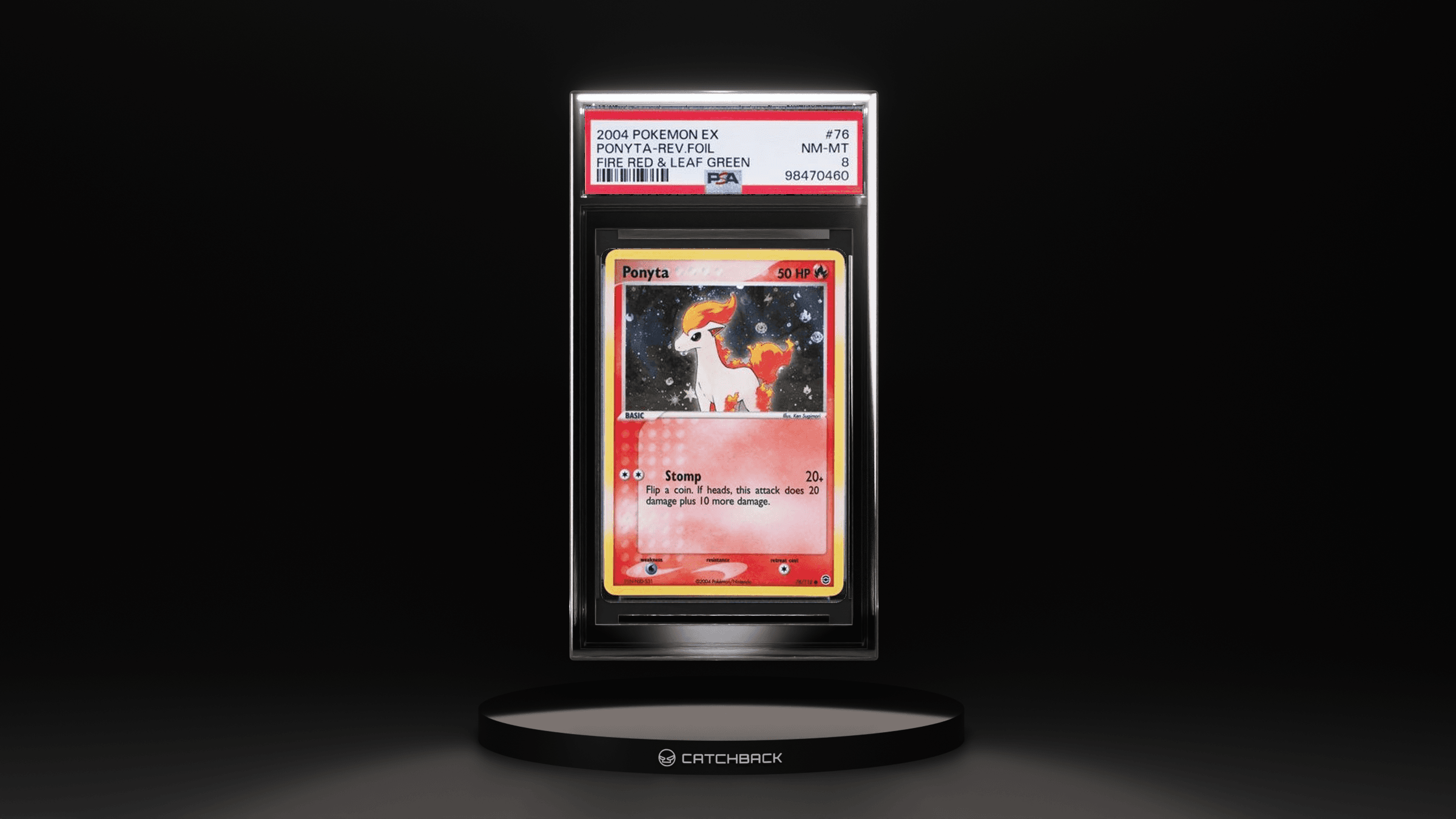 Ponyta-rev.foil Fire Red & Leaf Green