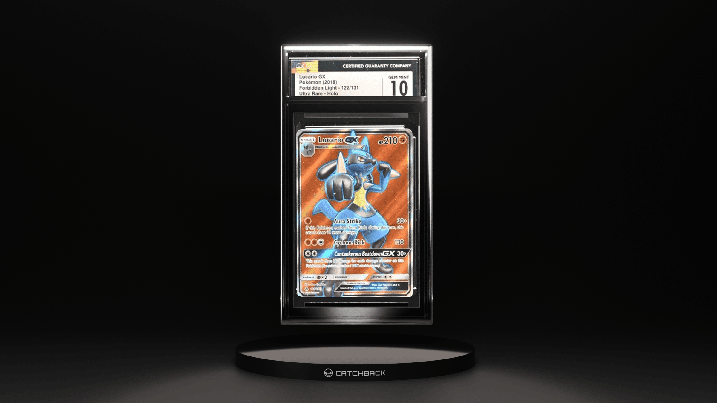 Lucario Gx Ultra Rare Holo
