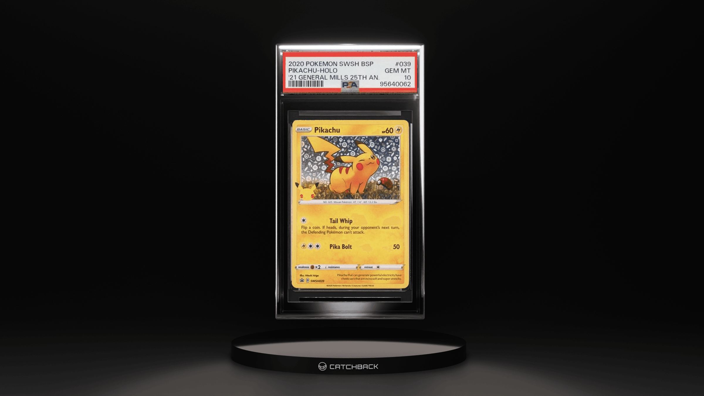 Pikachu-holo '21 General Mills 25th An.