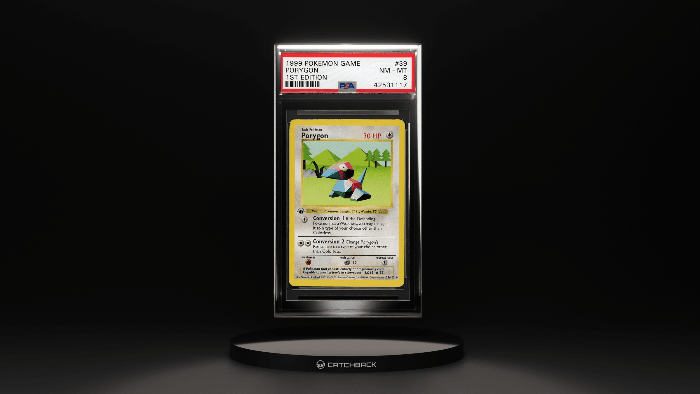 Porygon 1st Edition
