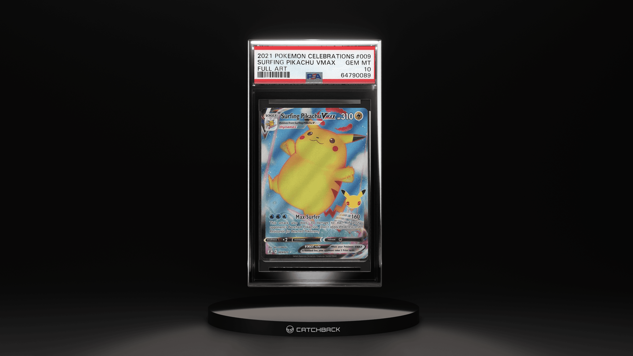 Surfing Pikachu Vmax Full Art