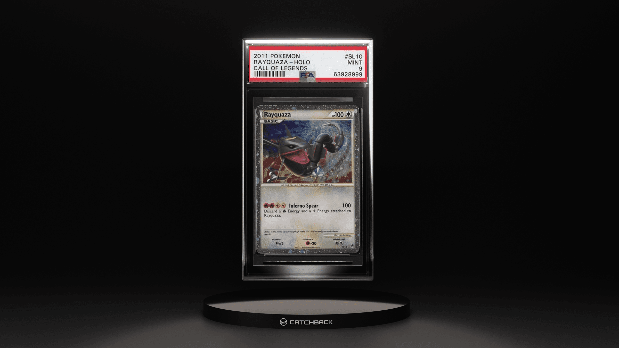 Rayquaza-holo Call Of Legends