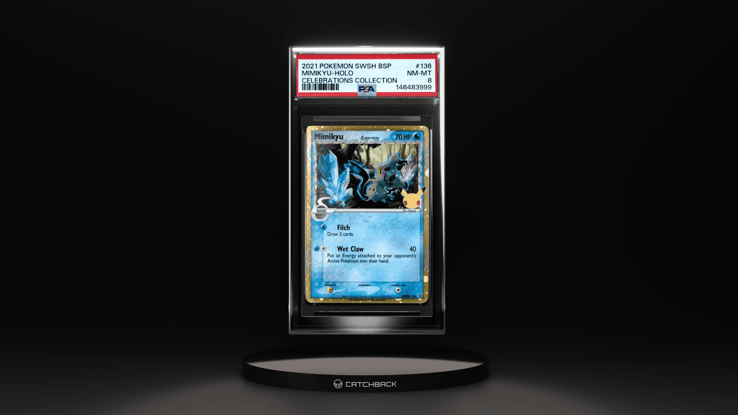Mimikyu-holo Celebrations Collection