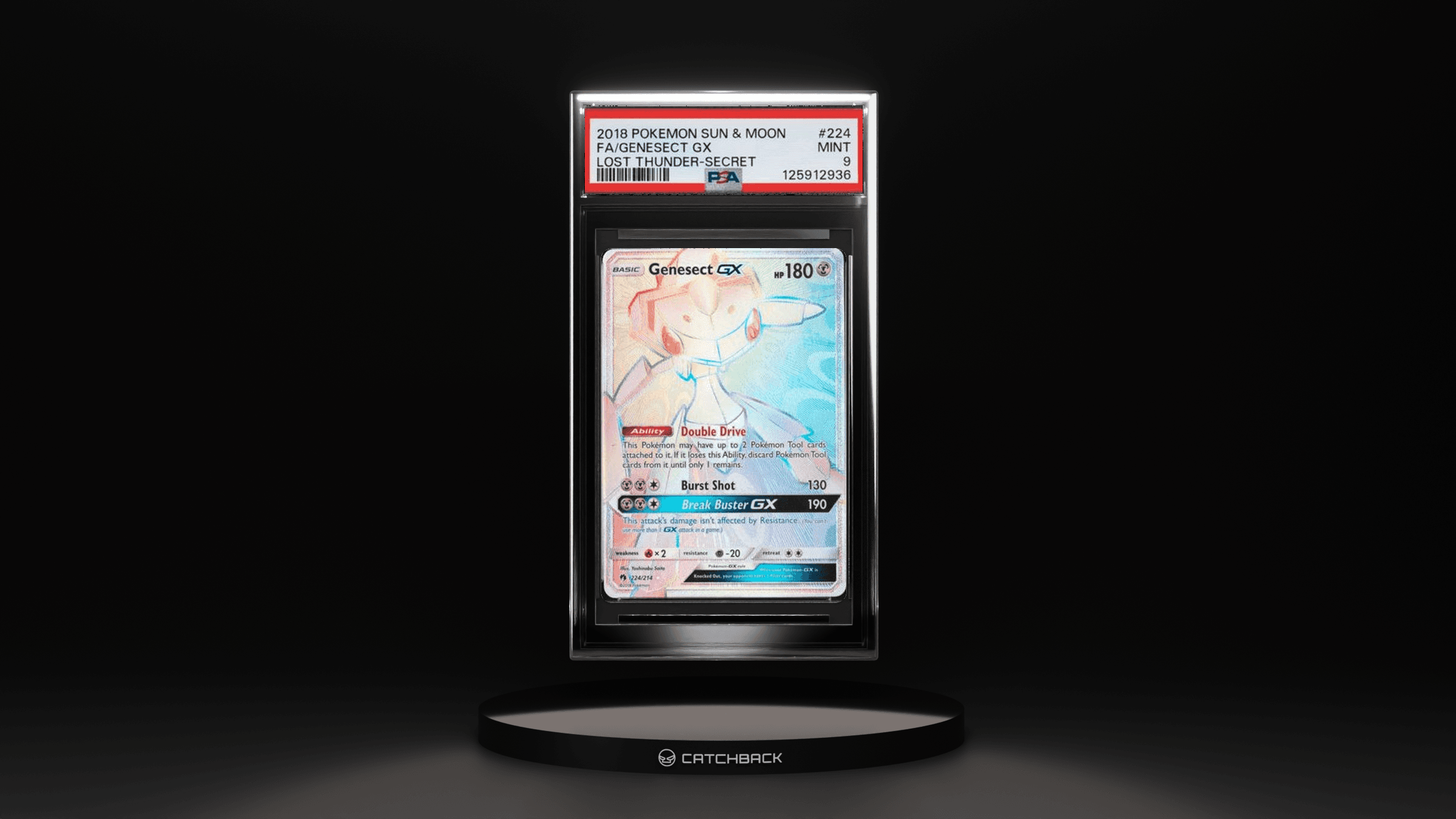 Fa/ Genesect Gx Lost Thunder-secret
