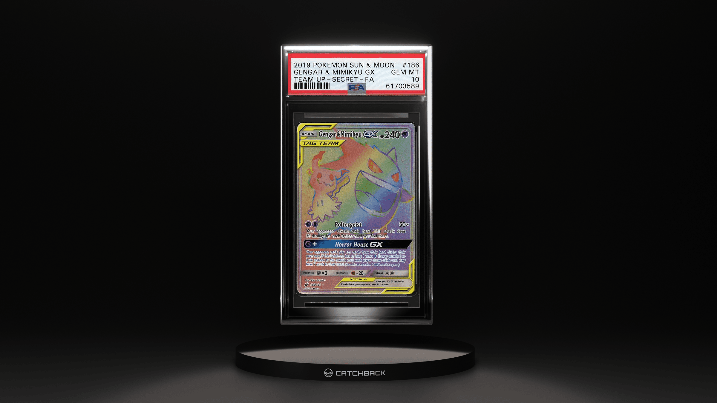 Gengar & Mimikyu Gx Team Up-secret-fa