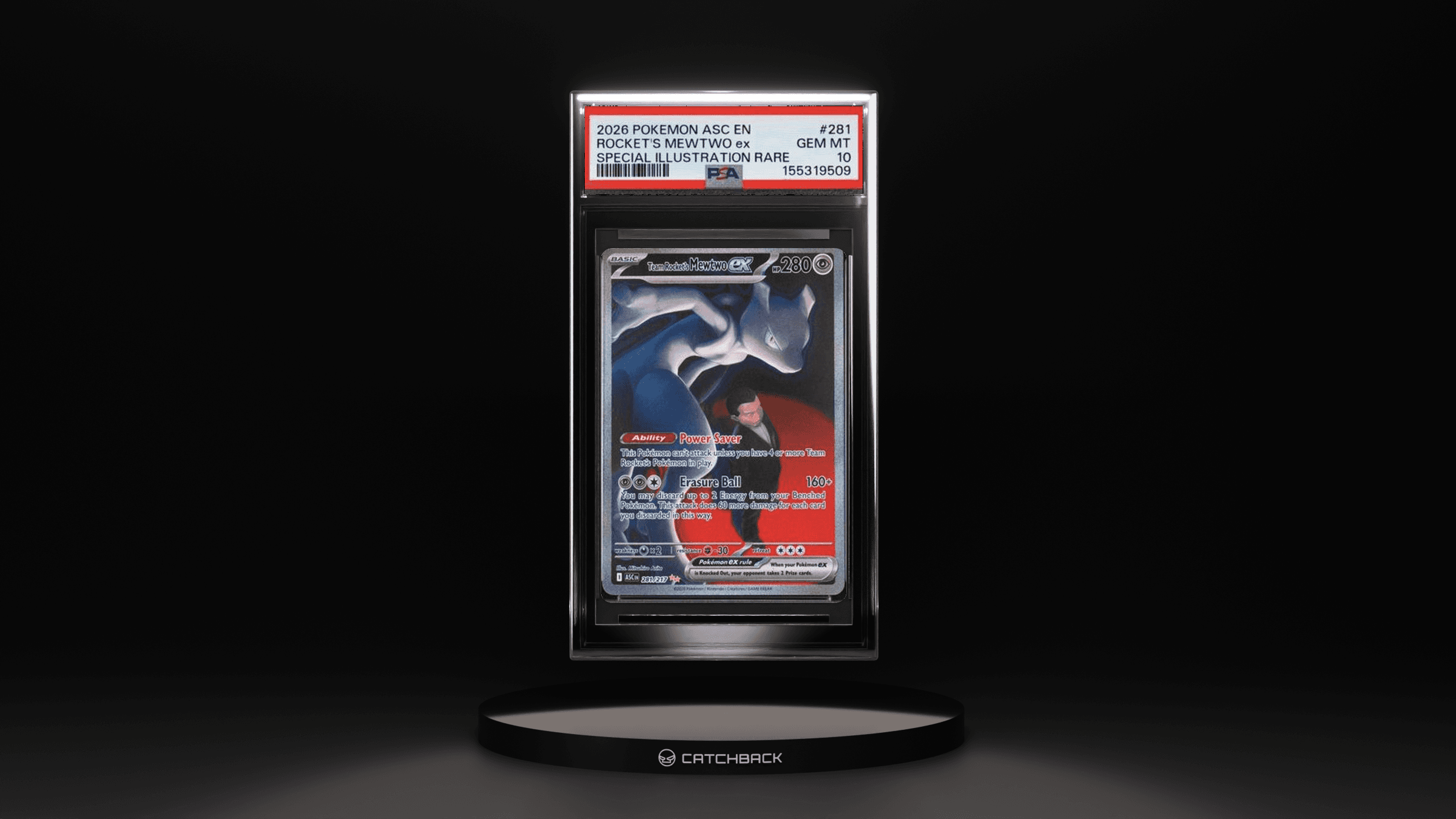 Rocket's Mewtwo Ex Special Illustration Rare