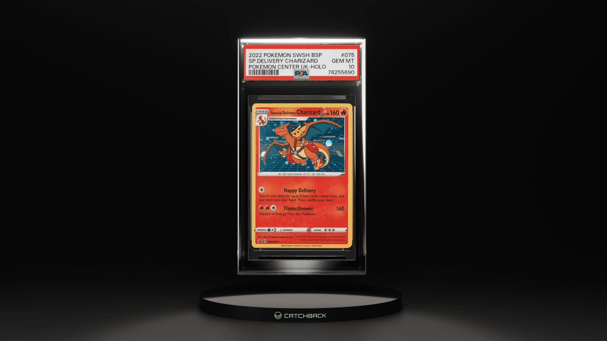 Sp.delivery Charizard Pokemon Center Uk-holo