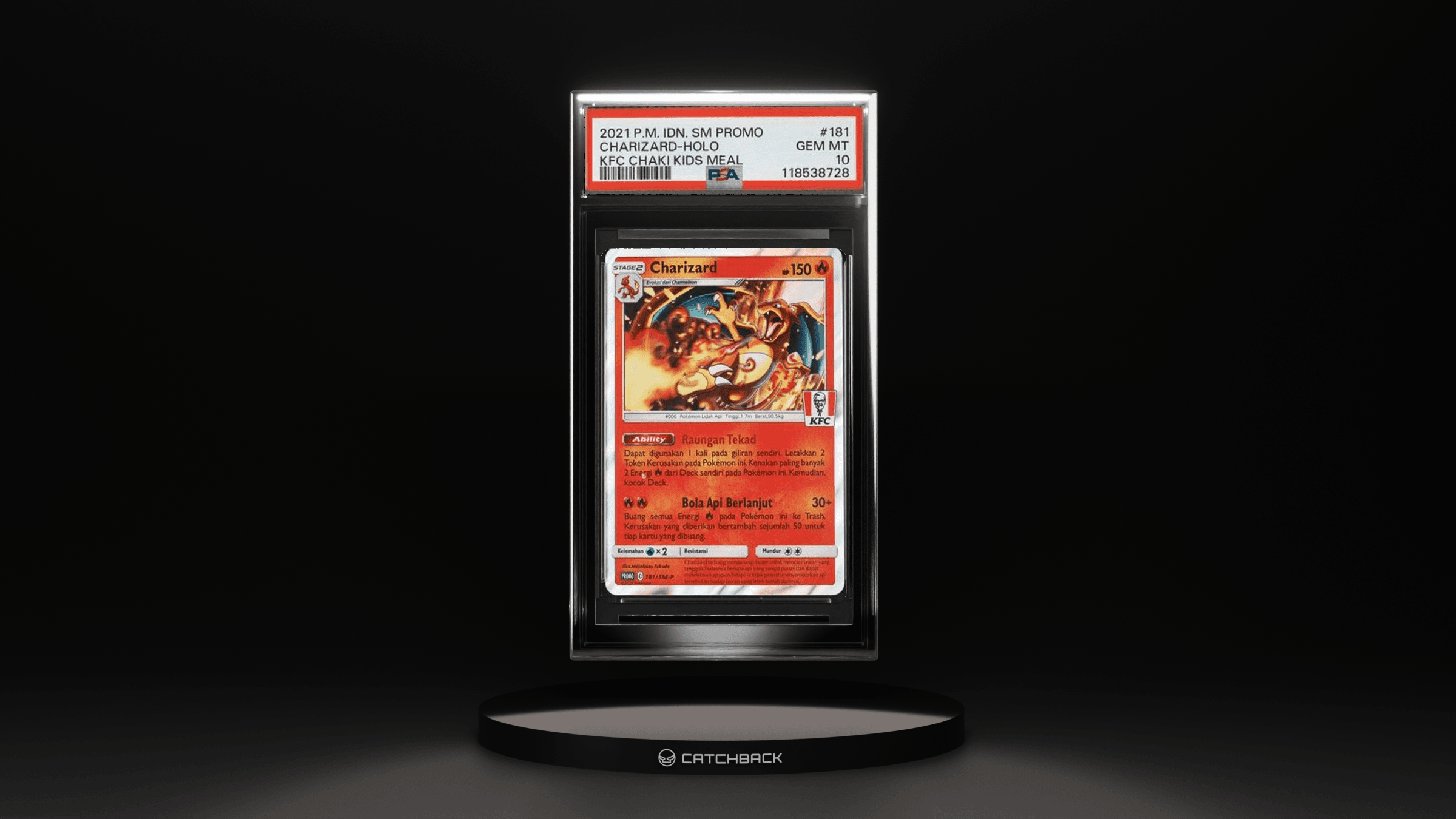 Charizard-holo Kfc Chaki Kids Meal