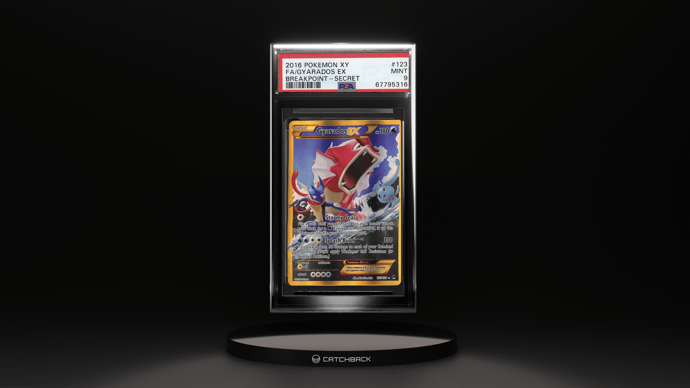 Fa/ Gyarados Ex Breakpoint-secret
