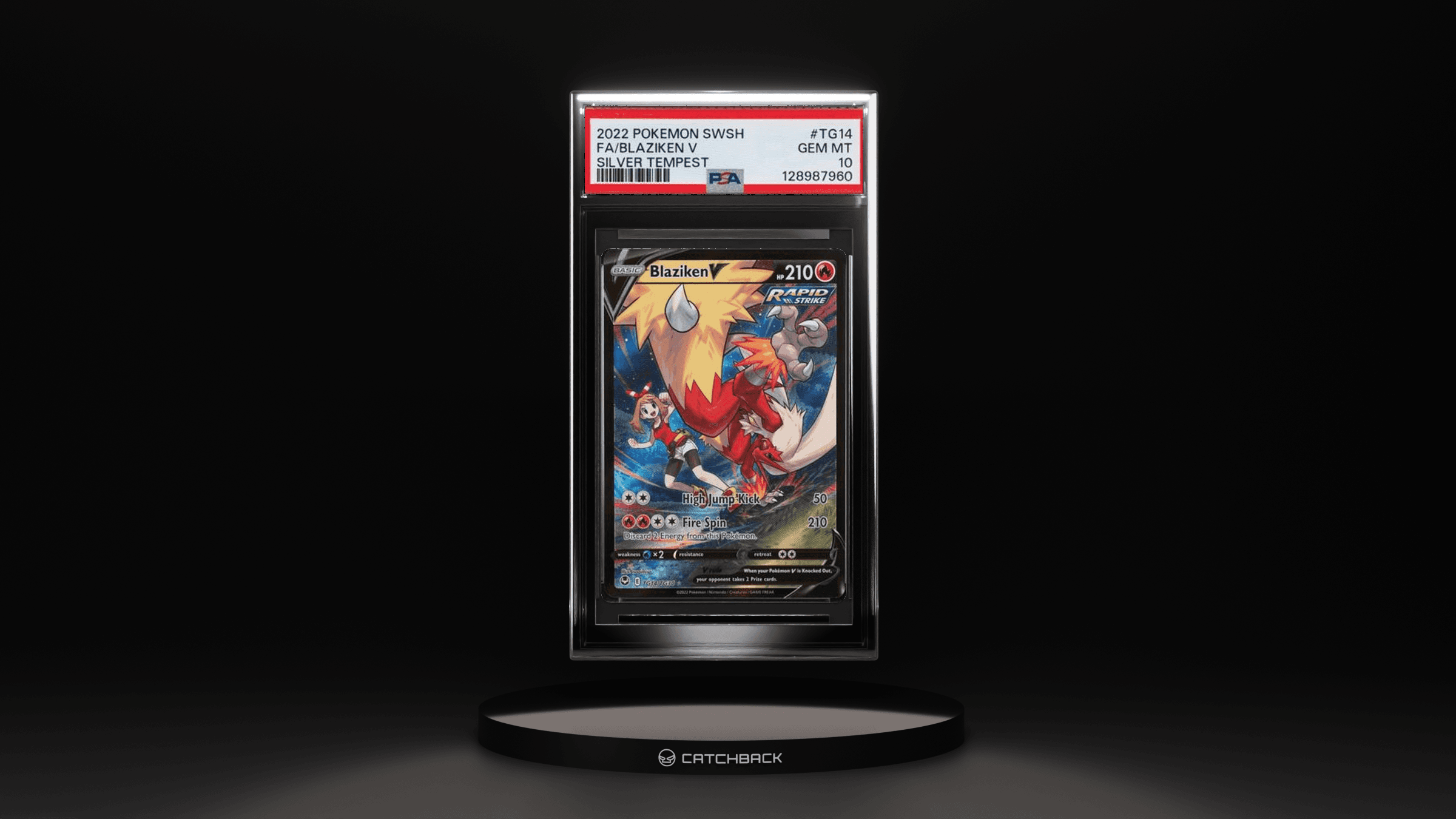 Blaziken V Silver Tempest