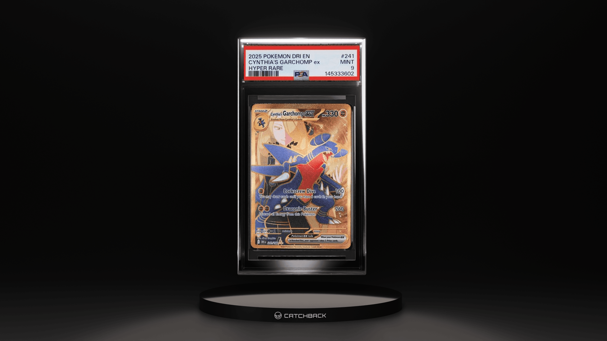 Cynthia's Garchomp Ex Hyper Rare