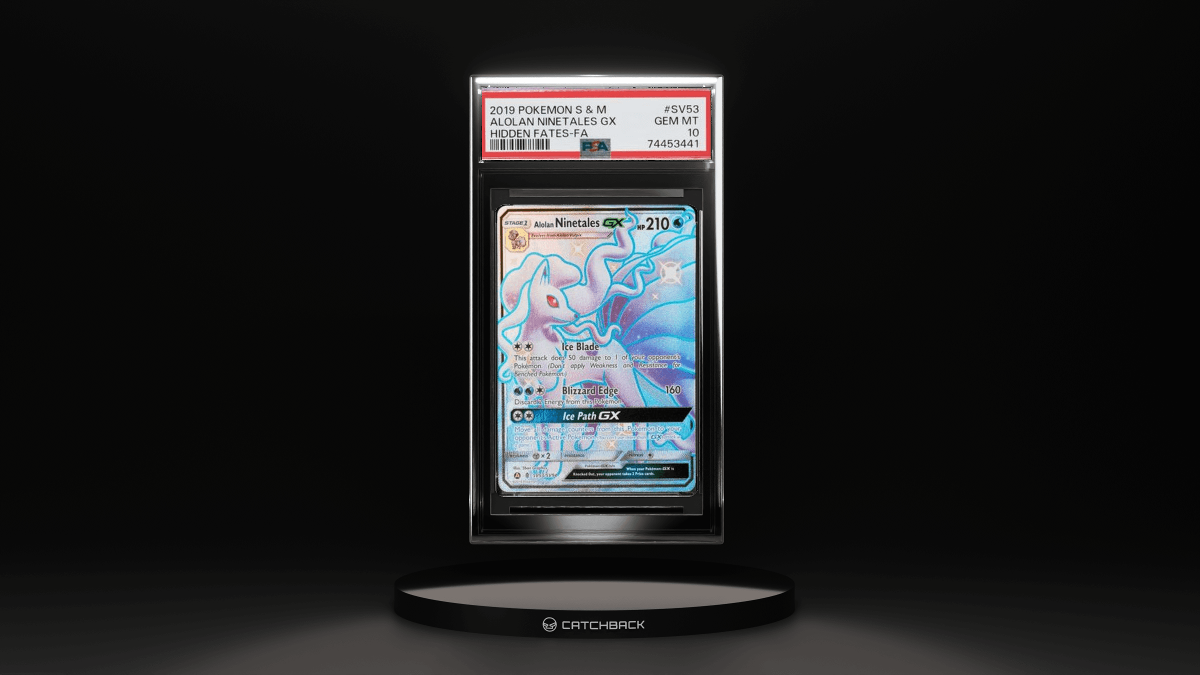 Alolan Ninetales Gx Hidden Fates-fa