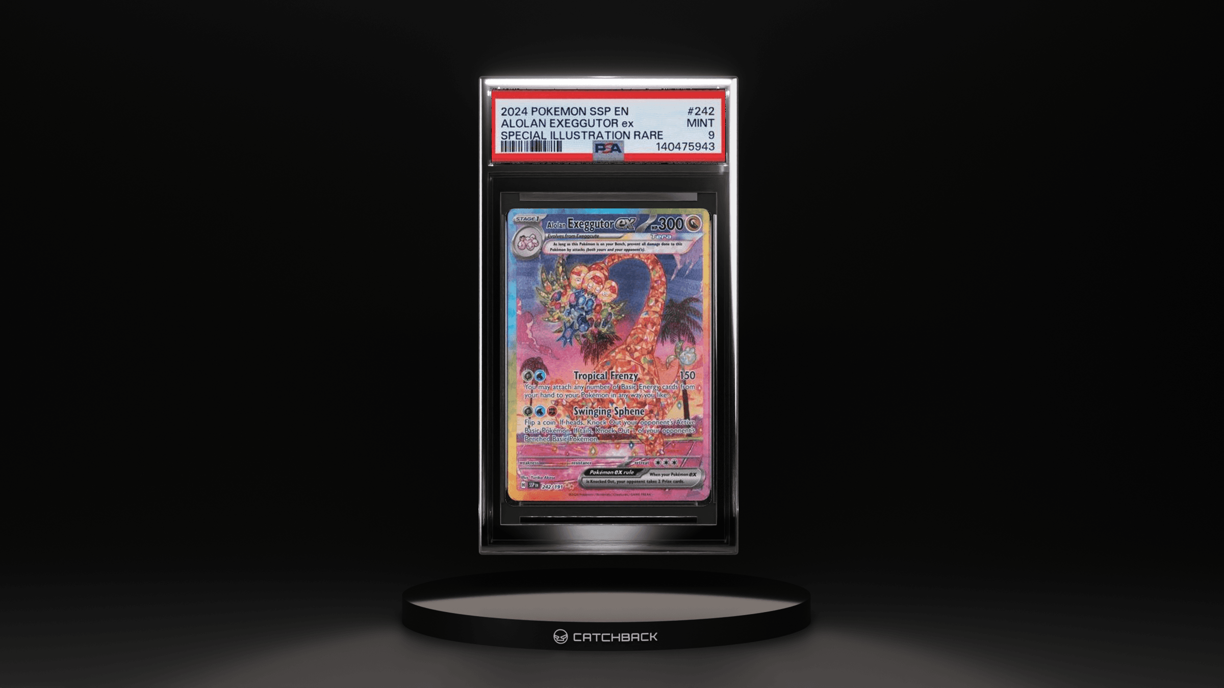 Alolan Exeggutor Ex Special Illustration Rare