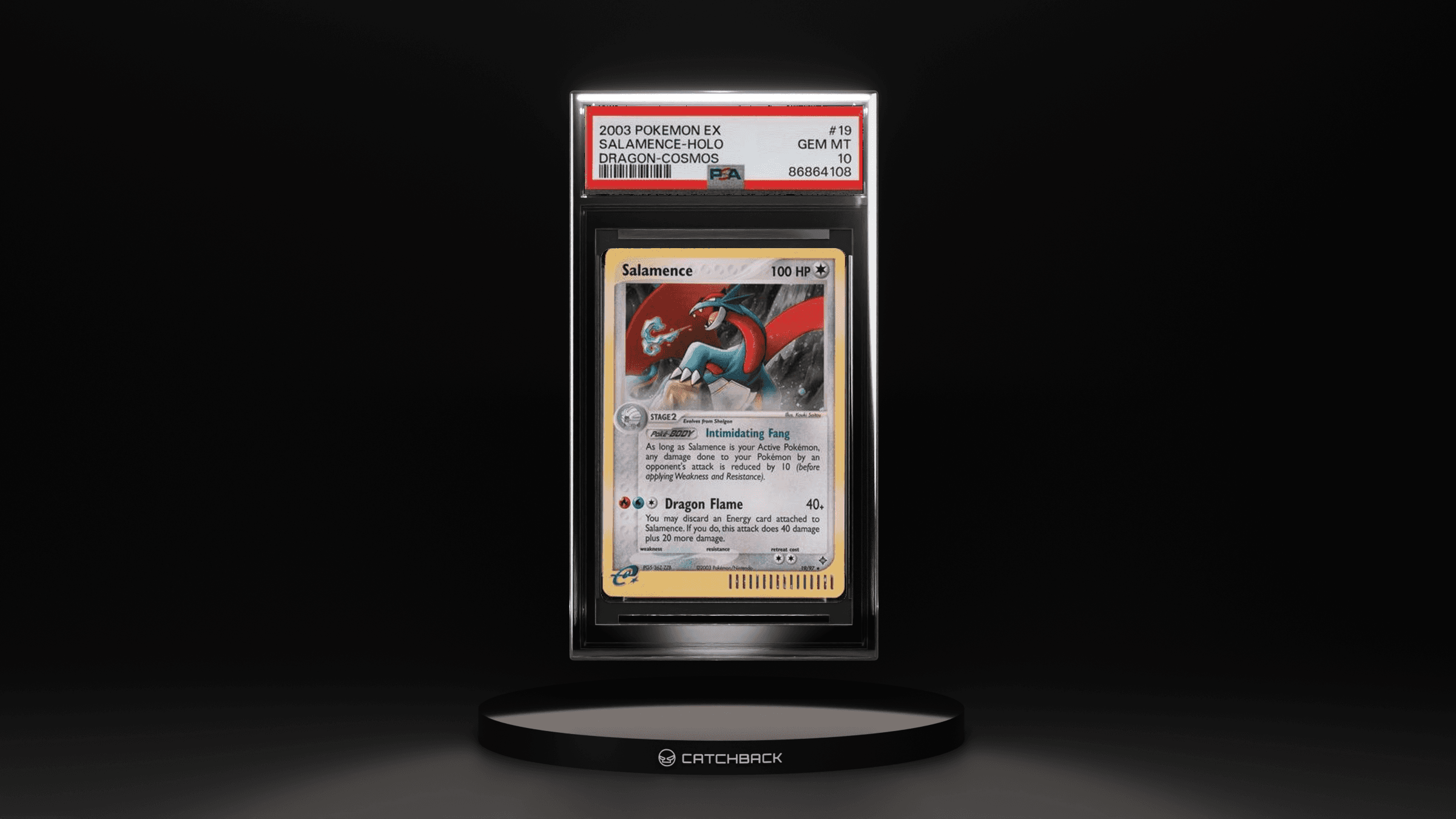 Salamence-holo Dragon-cosmos