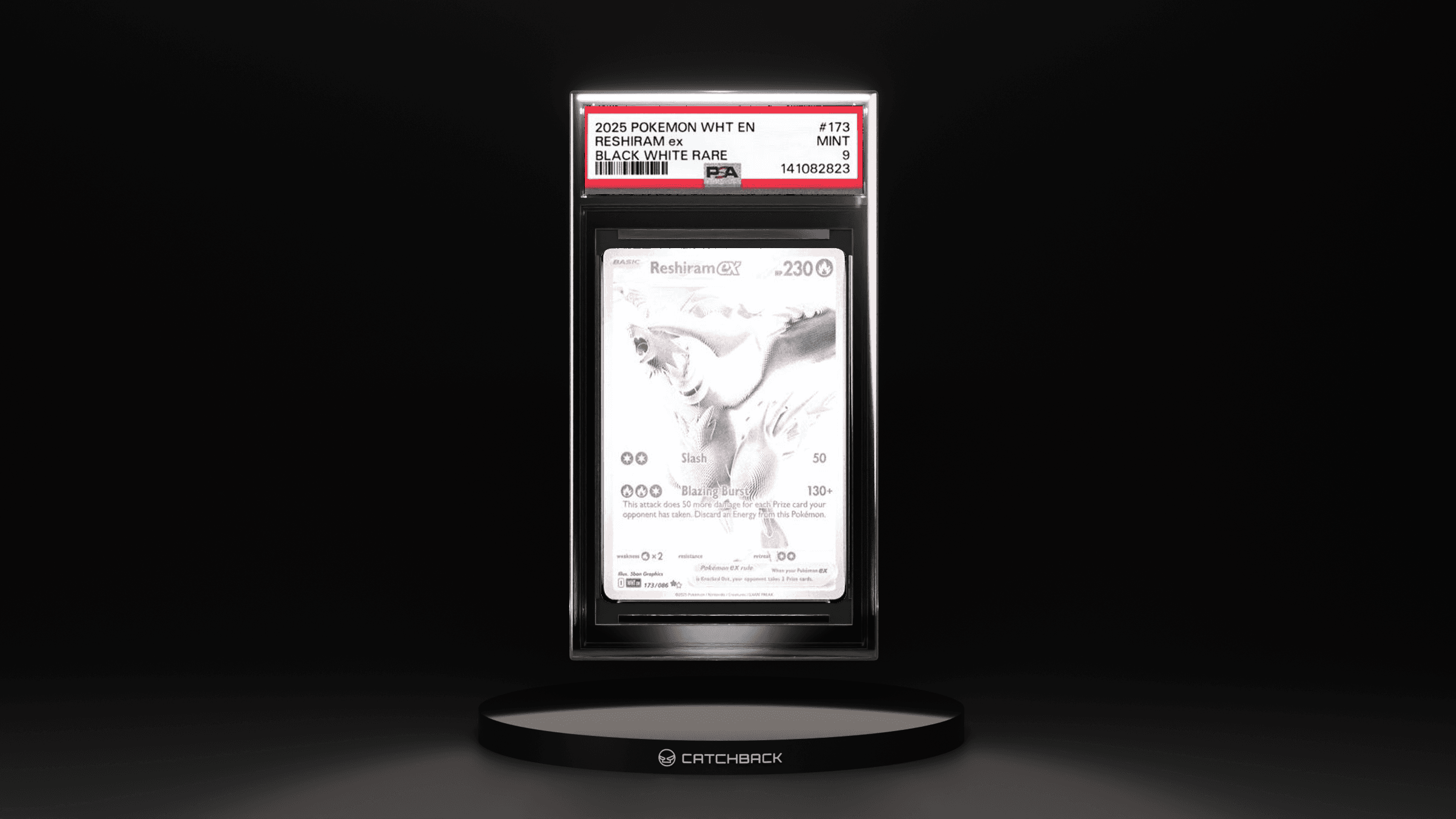 Reshiram Ex Black White Rare