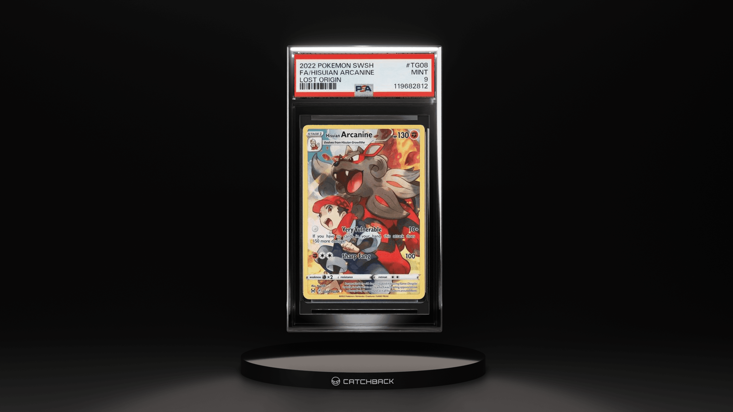 Fa/ Hisuian Arcanine Lost Origin