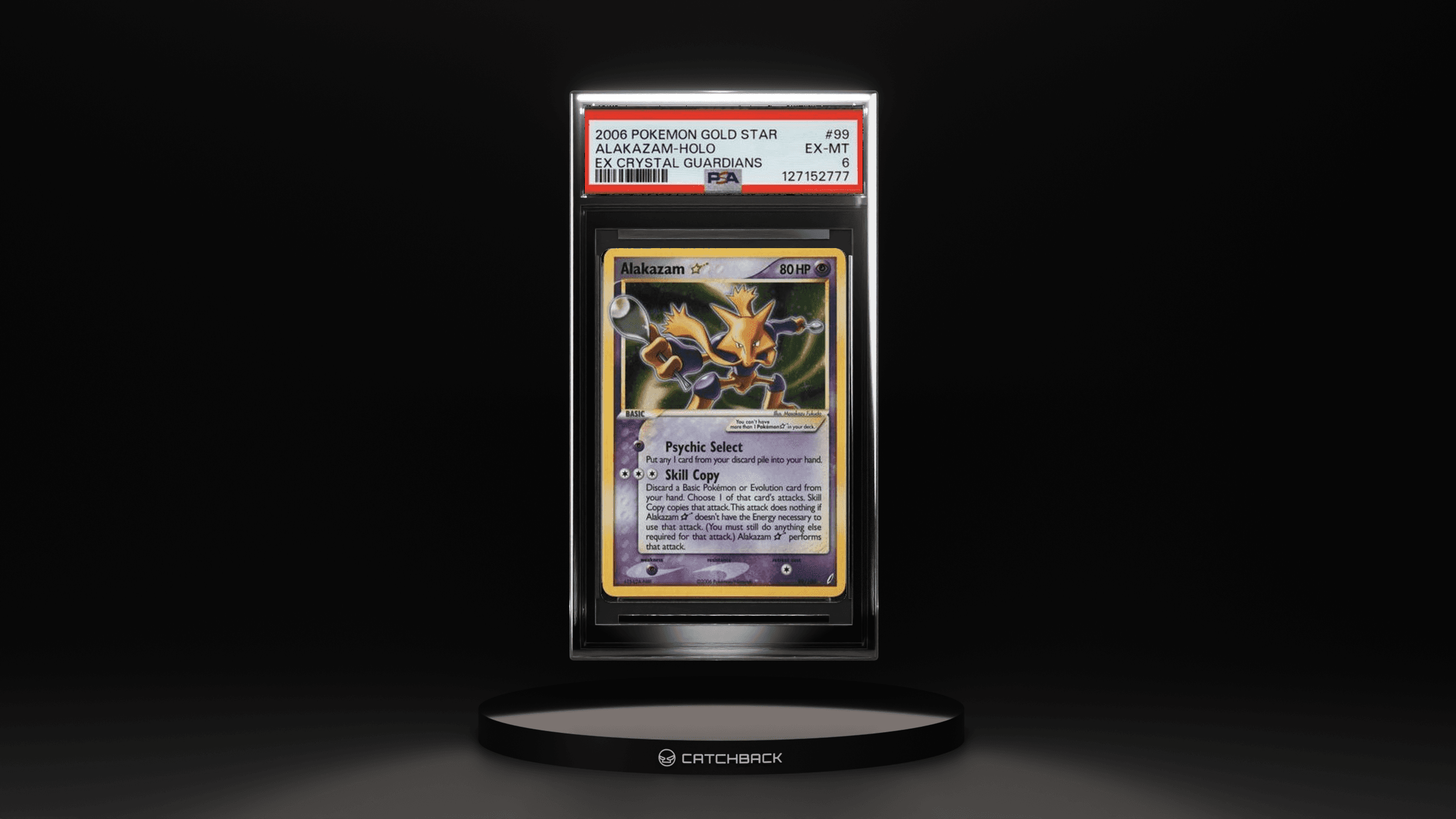 Alakazam-holo Ex Crystal Guardians