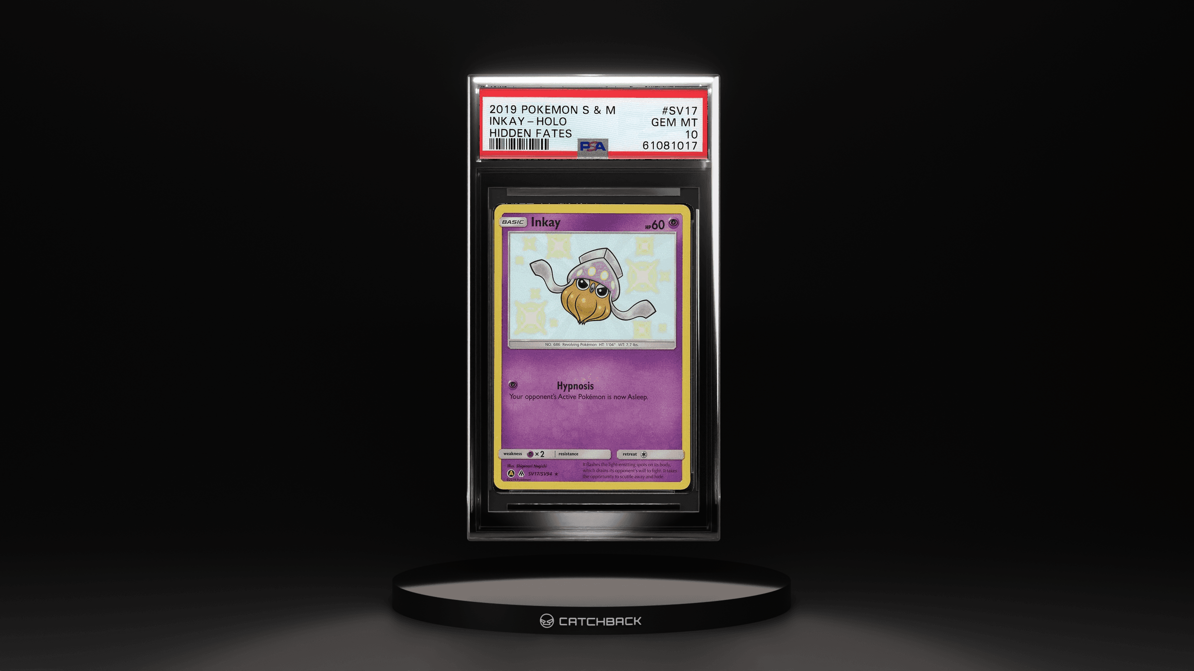 Inkay-holo Hidden Fates