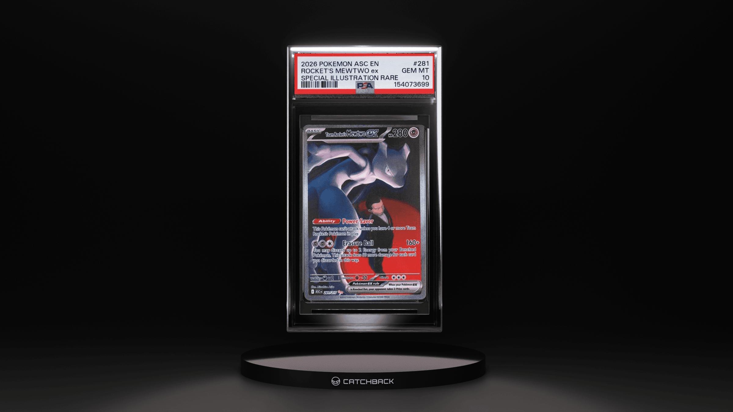 Rocket's Mewtwo Ex Special Illustration Rare
