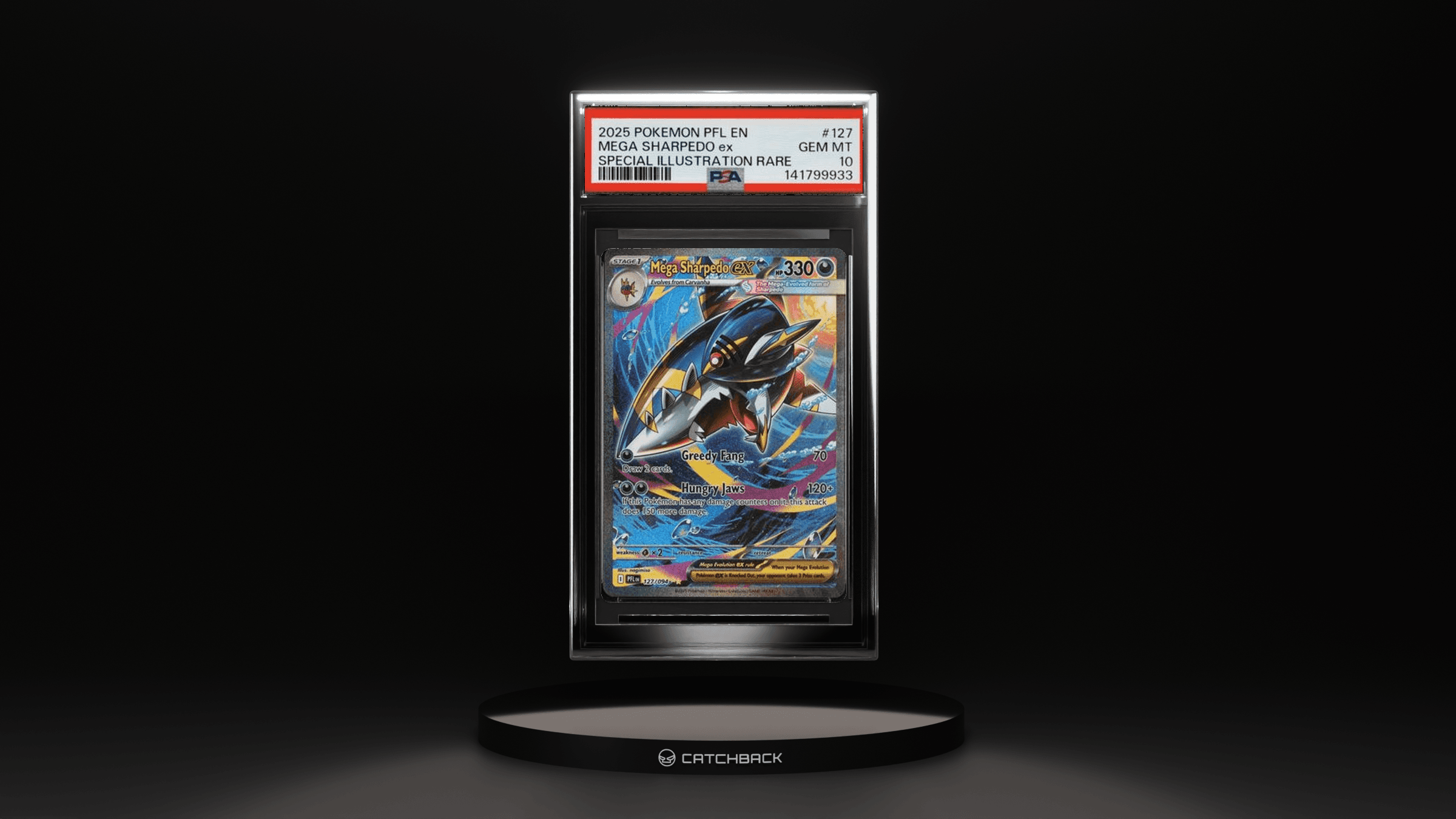 Mega Sharpedo Ex Special Illustration Rare