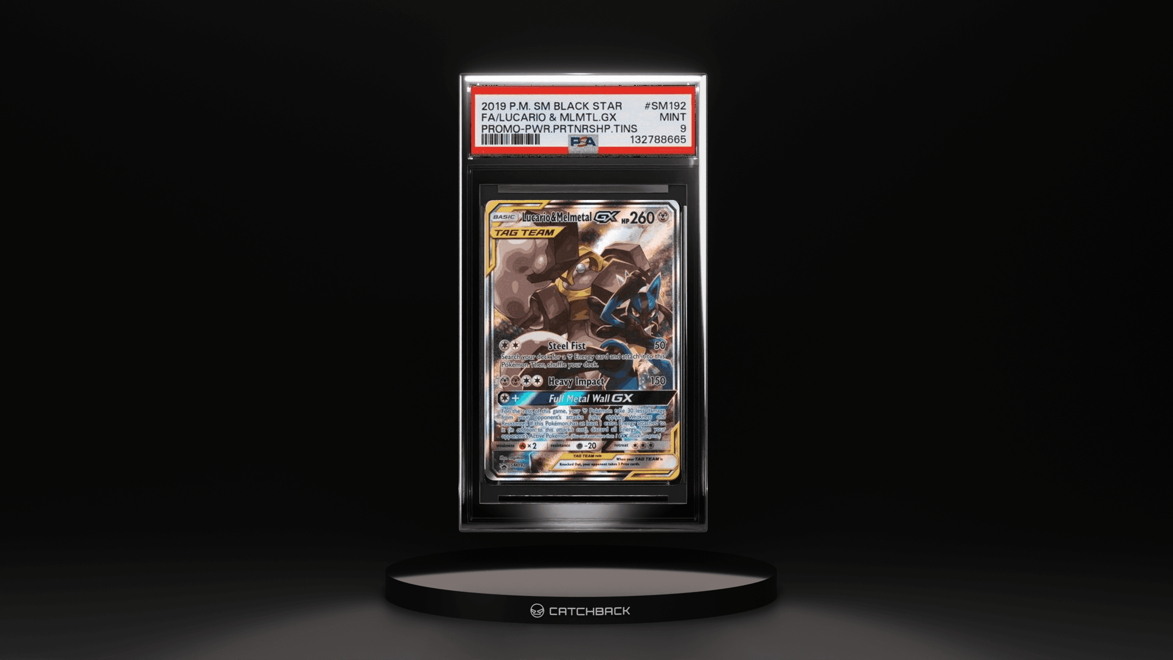 Fa/ Lucario & Mlmtl.gx Promo-pwr.prtnrshp.tins