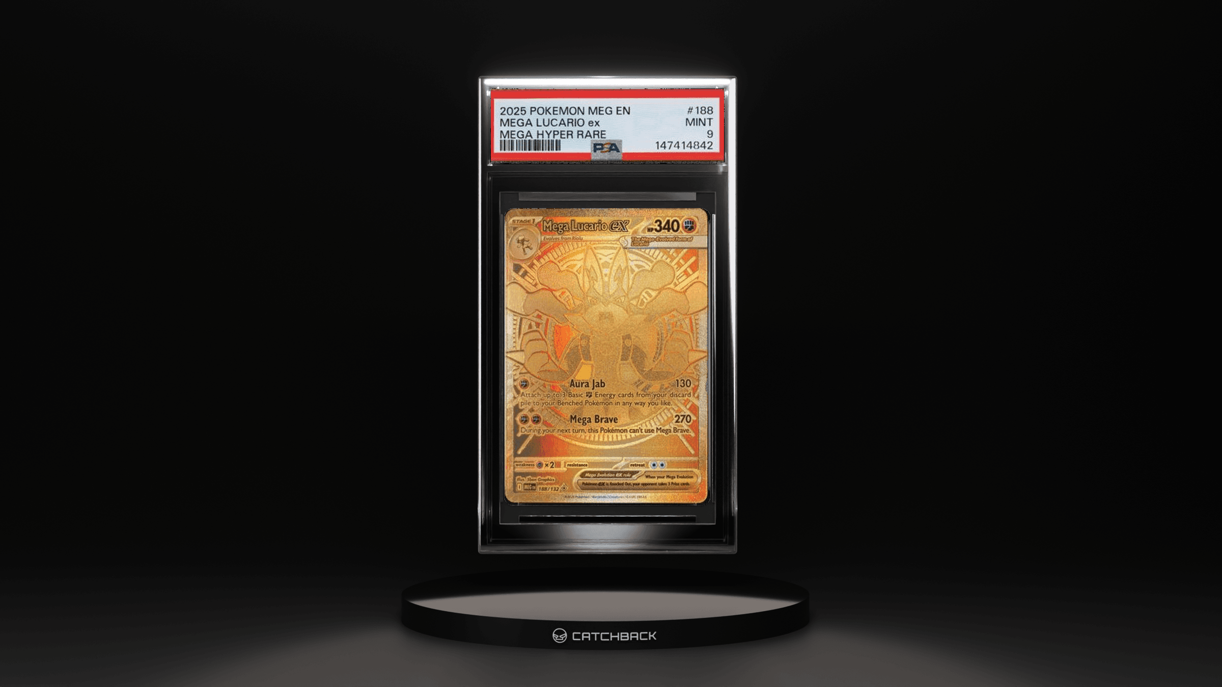 Mega Lucario Ex Mega Hyper Rare