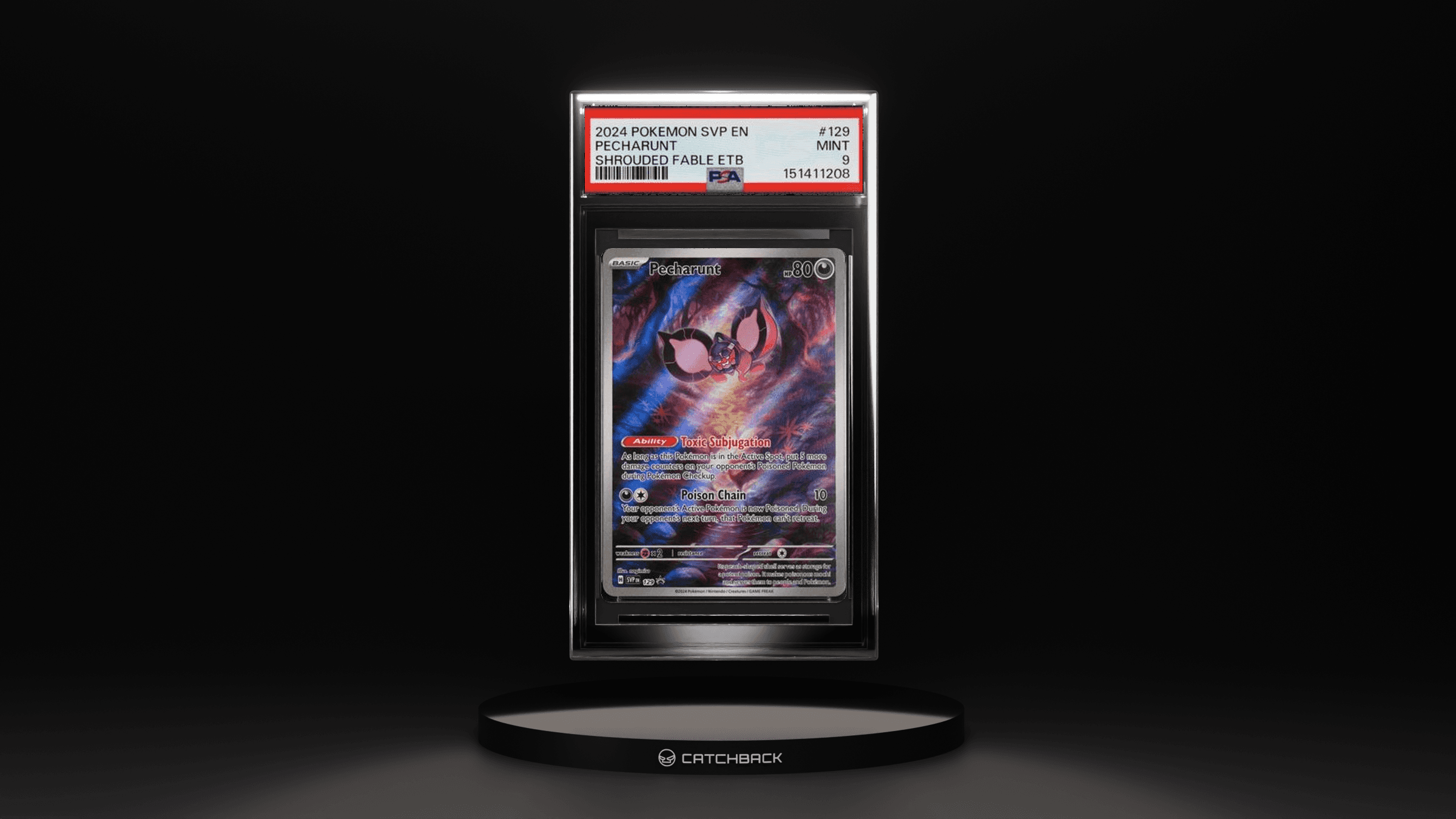 Pecharunt Shrouded Fable Etb