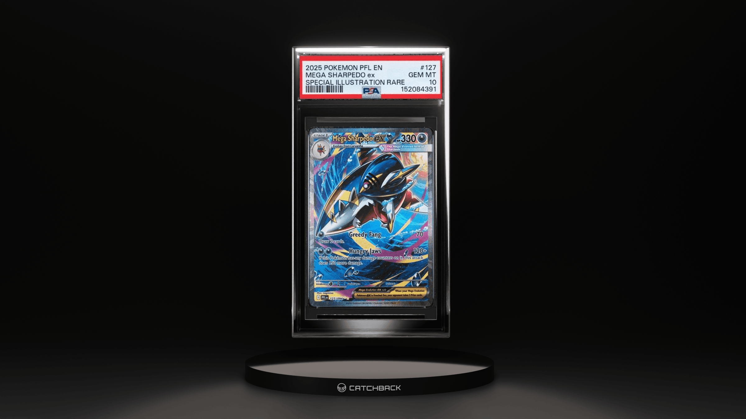 Mega Sharpedo Ex Special Illustration Rare