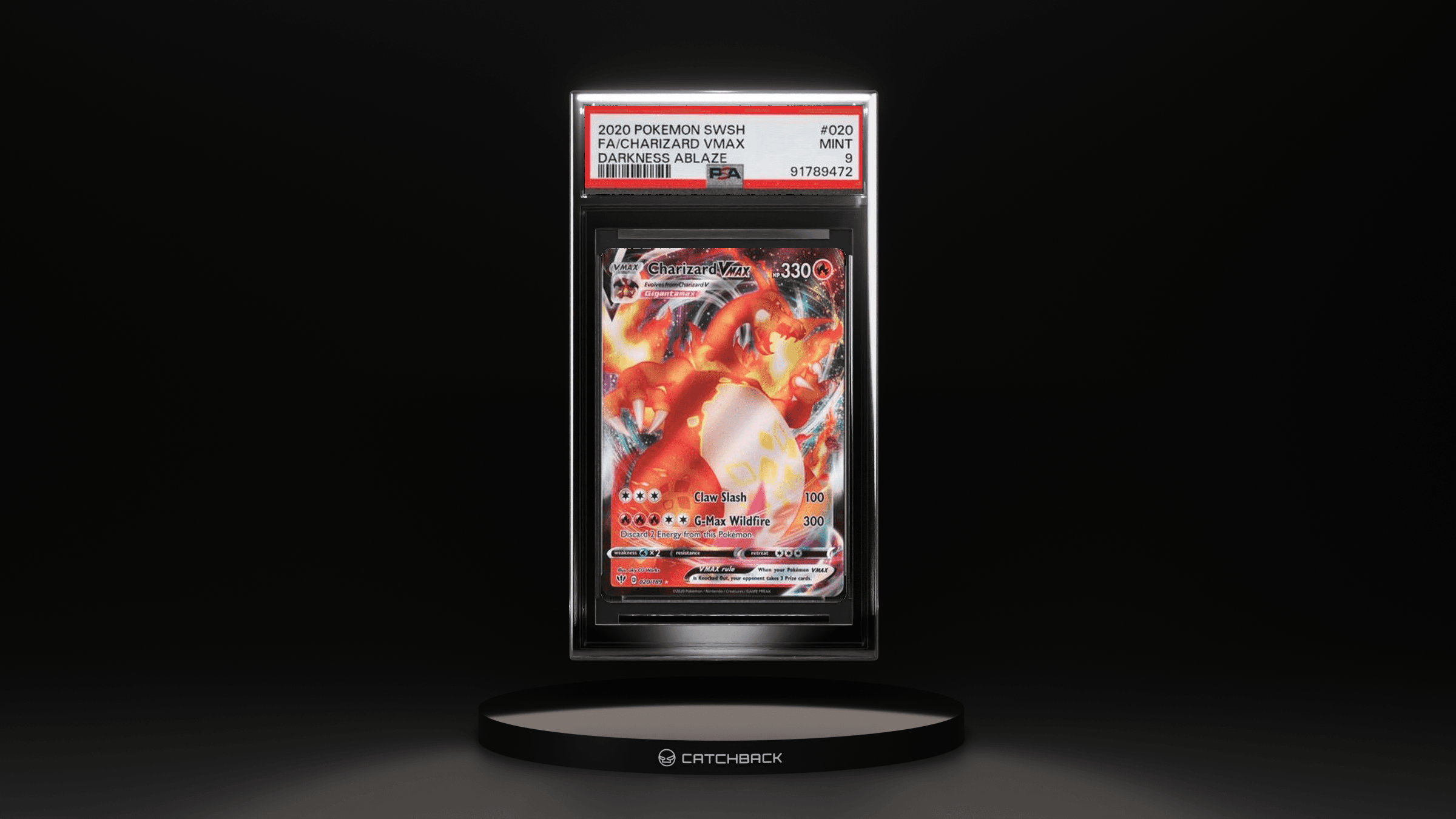 Fa/ Charizard Vmax Darkness Ablaze