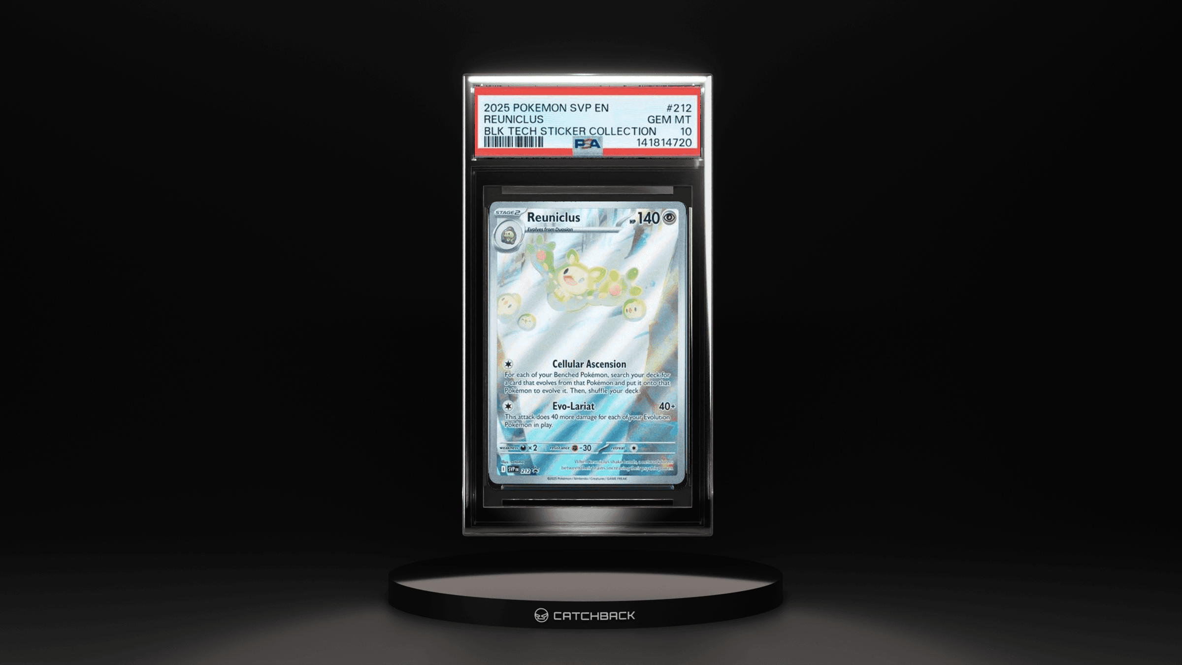 Reuniclus Blk Tech Sticker Collection