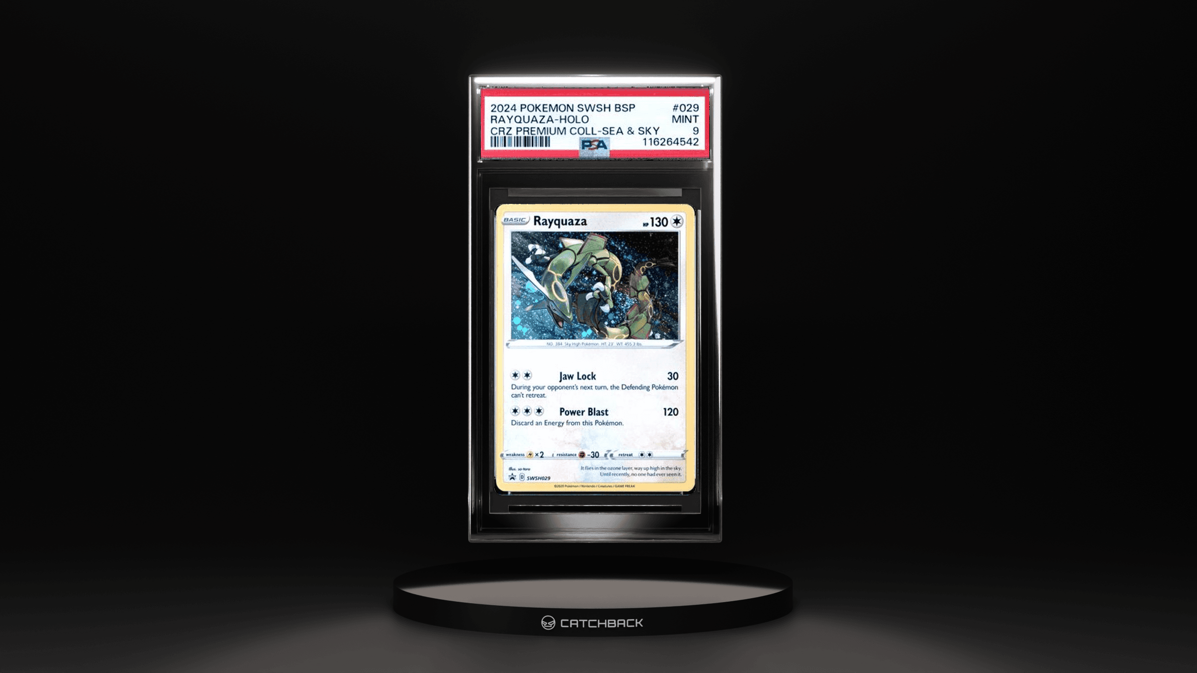 Rayquaza-holo Crz Premium Coll-sea & Sky
