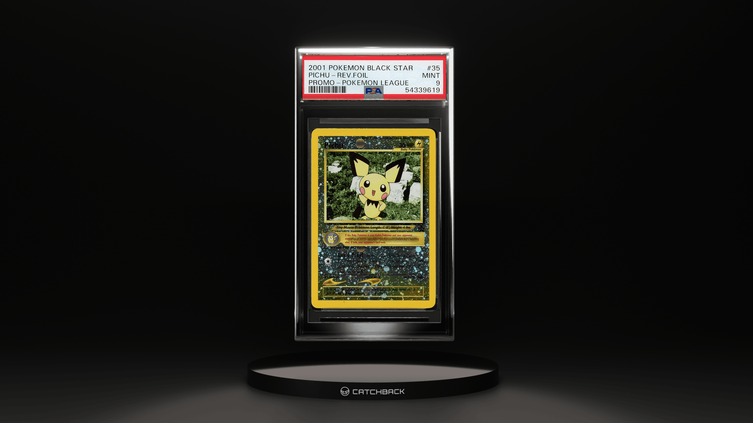 Pichu-rev.foil Promo-pokemon League