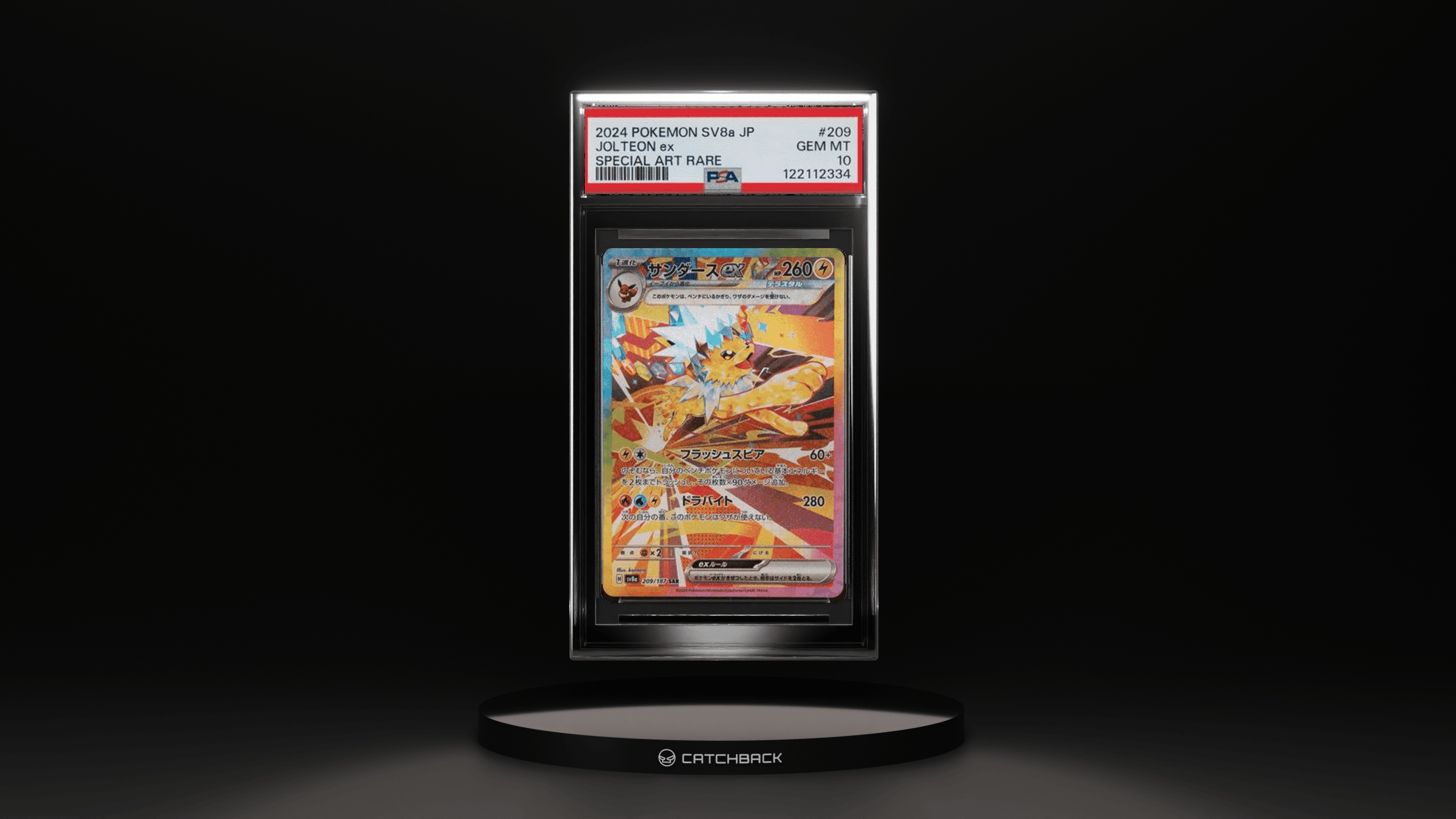 Japanese Jolteon Ex Special Art Rare