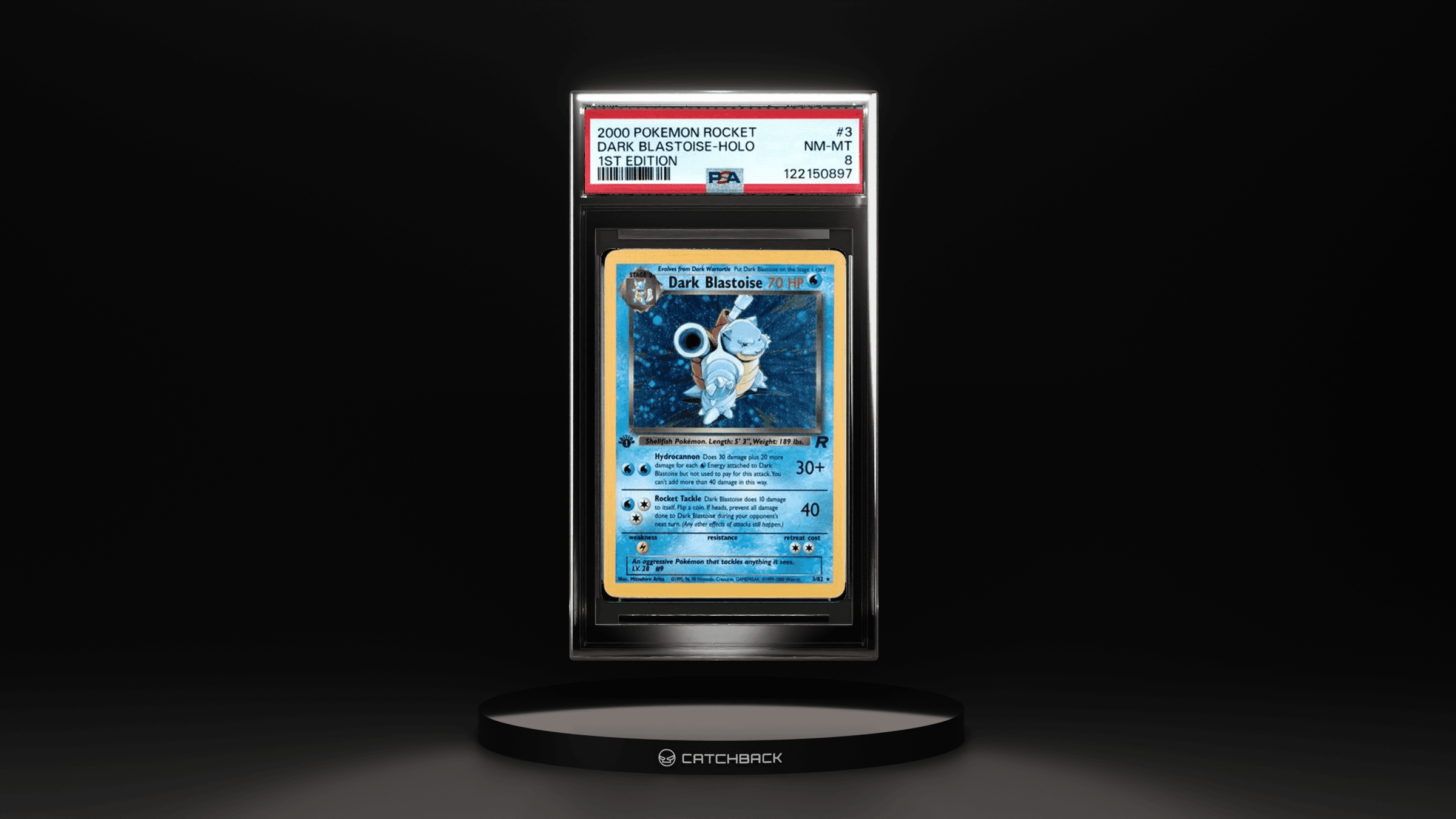Dark Blastoise-holo 1st Edition