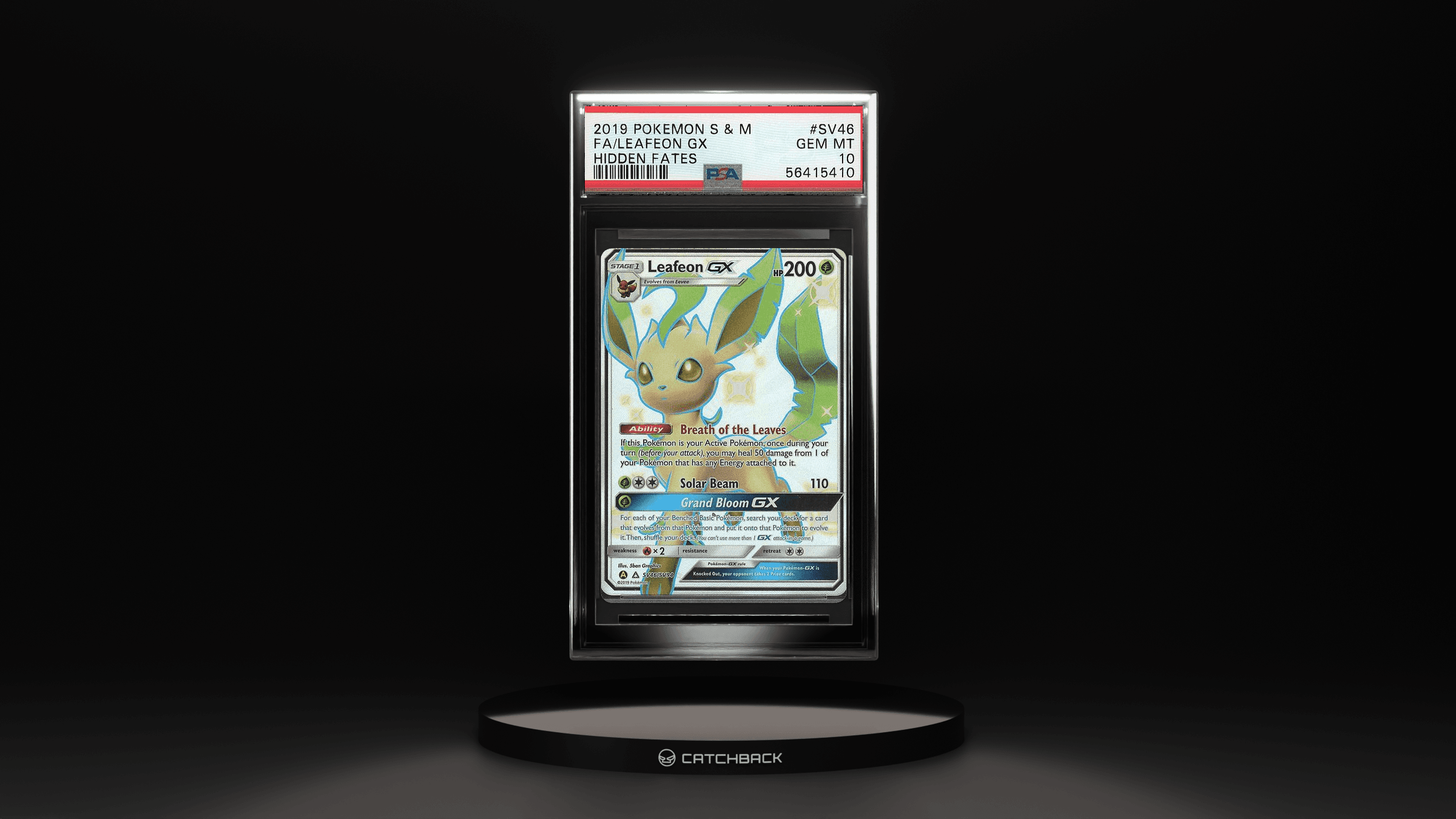 Fa/ Leafeon Gx Hidden Fates