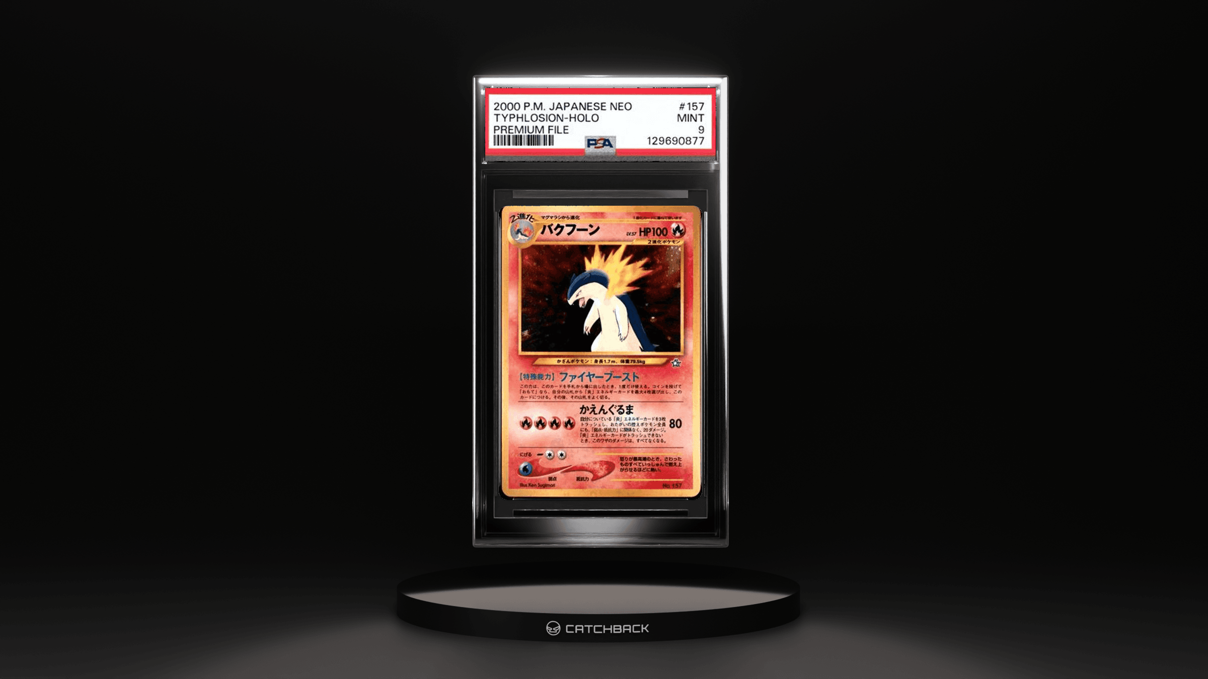 Typhlosion-holo Premium File