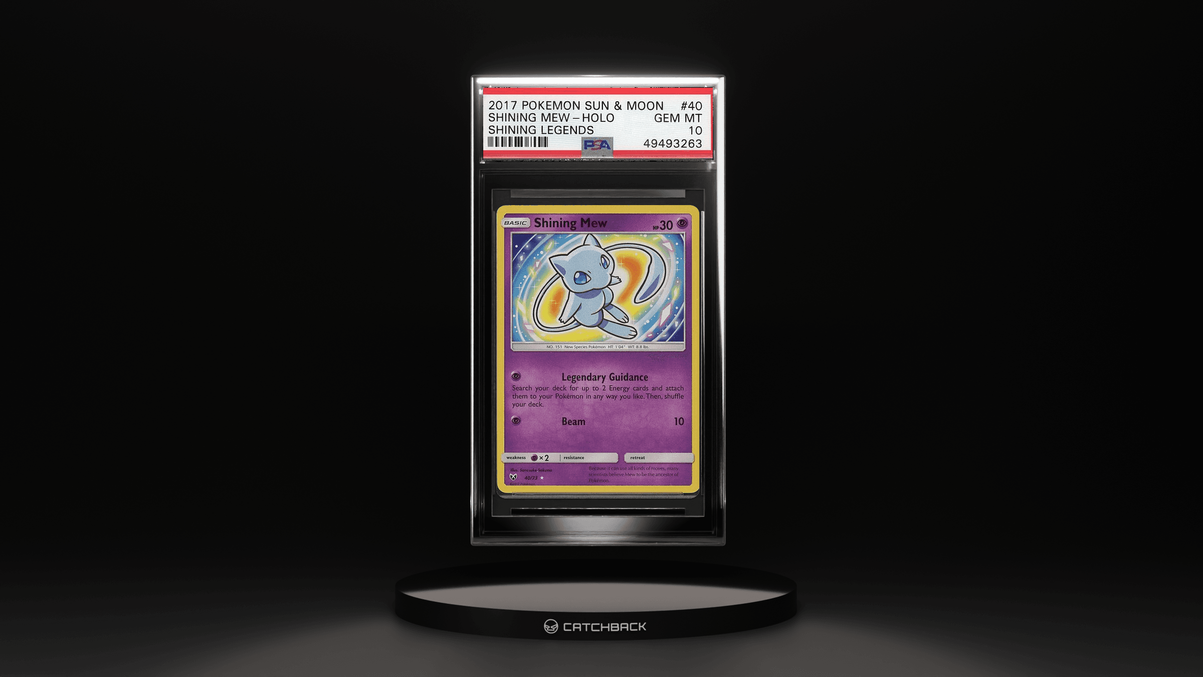 Shining Mew-holo Shining Legends