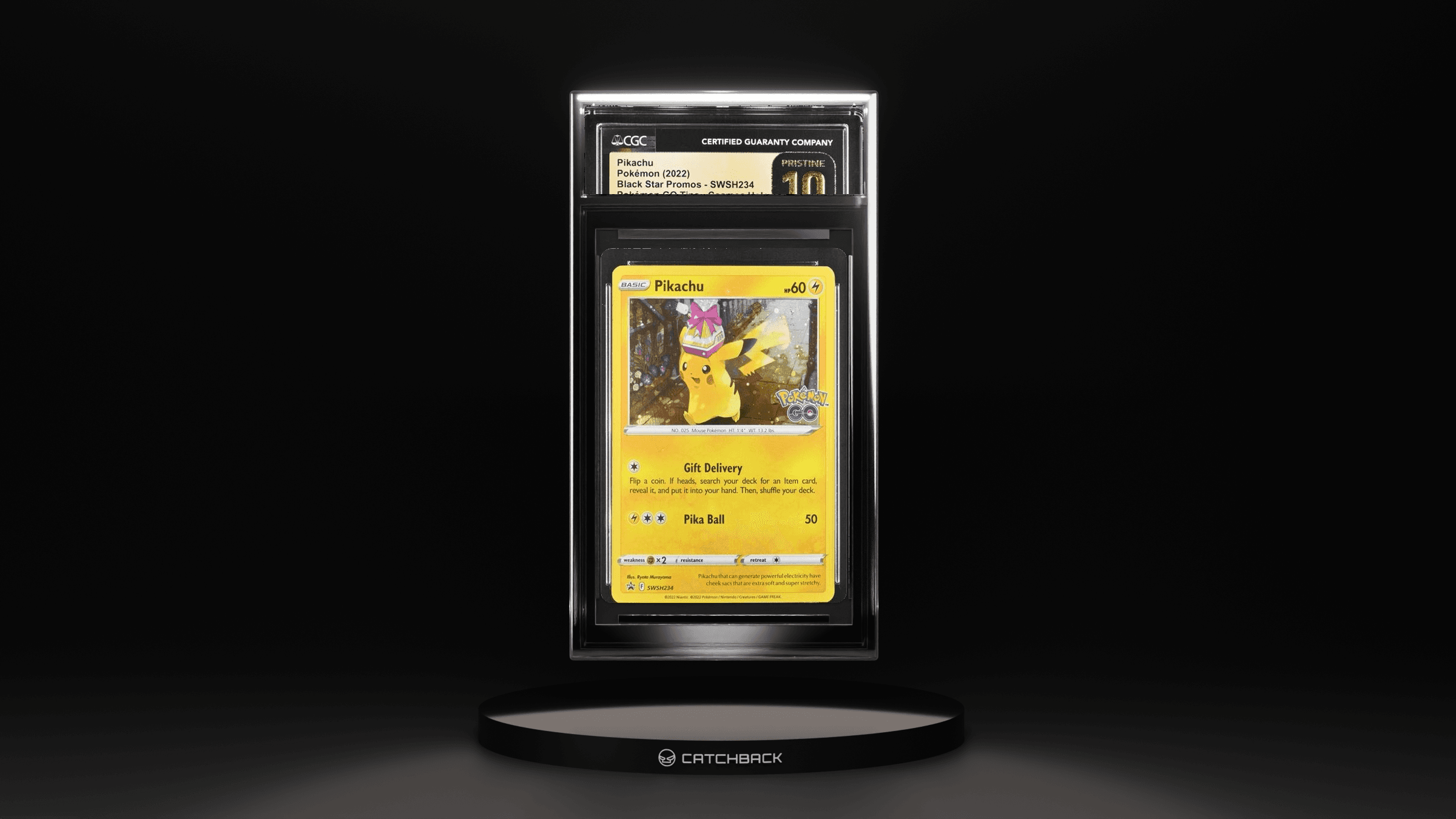 Pikachu Pokémon Go Tin