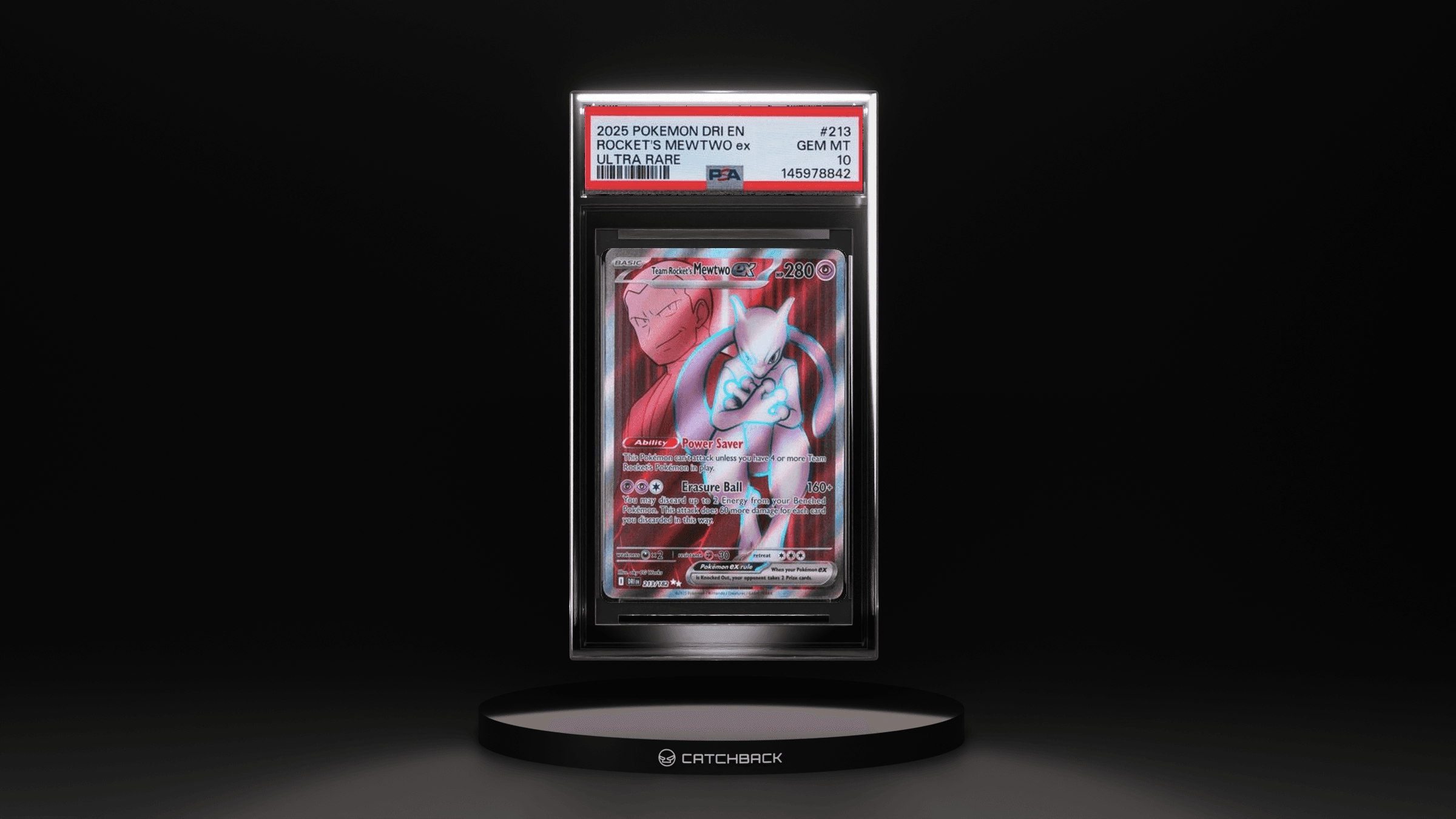 Rocket's Mewtwo Ex Ultra Rare