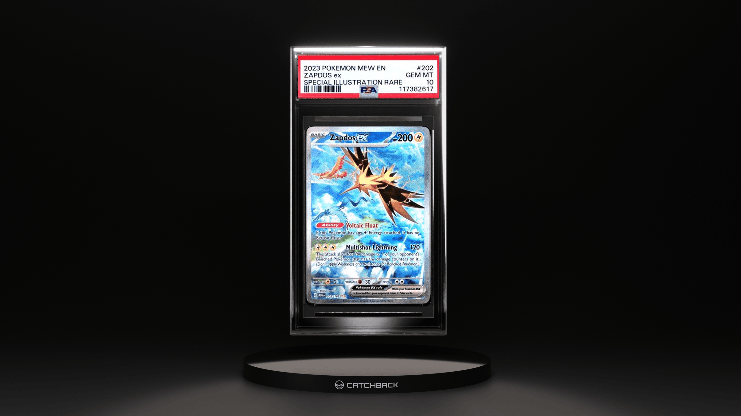 Zapdos Ex Special Illustration Rare