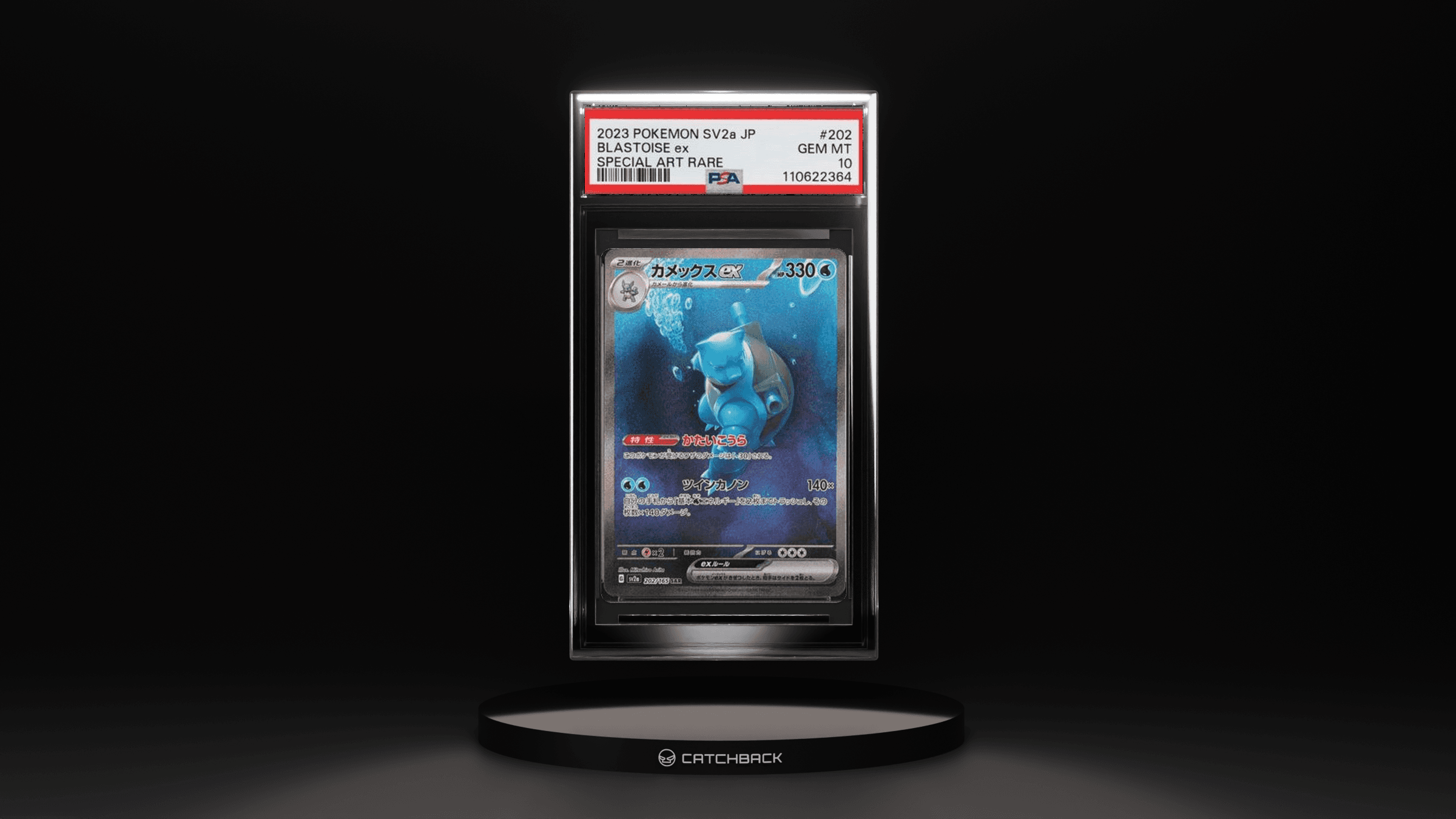 Blastoise Ex Special Art Rare
